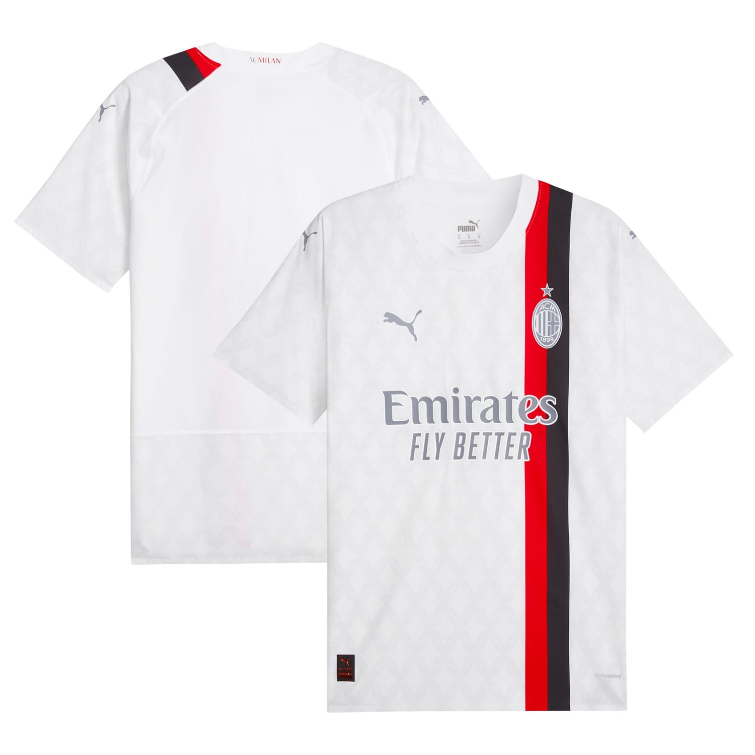 Serie A AC Milan Away Authentic Jersey Shirt 2023-24 for Men