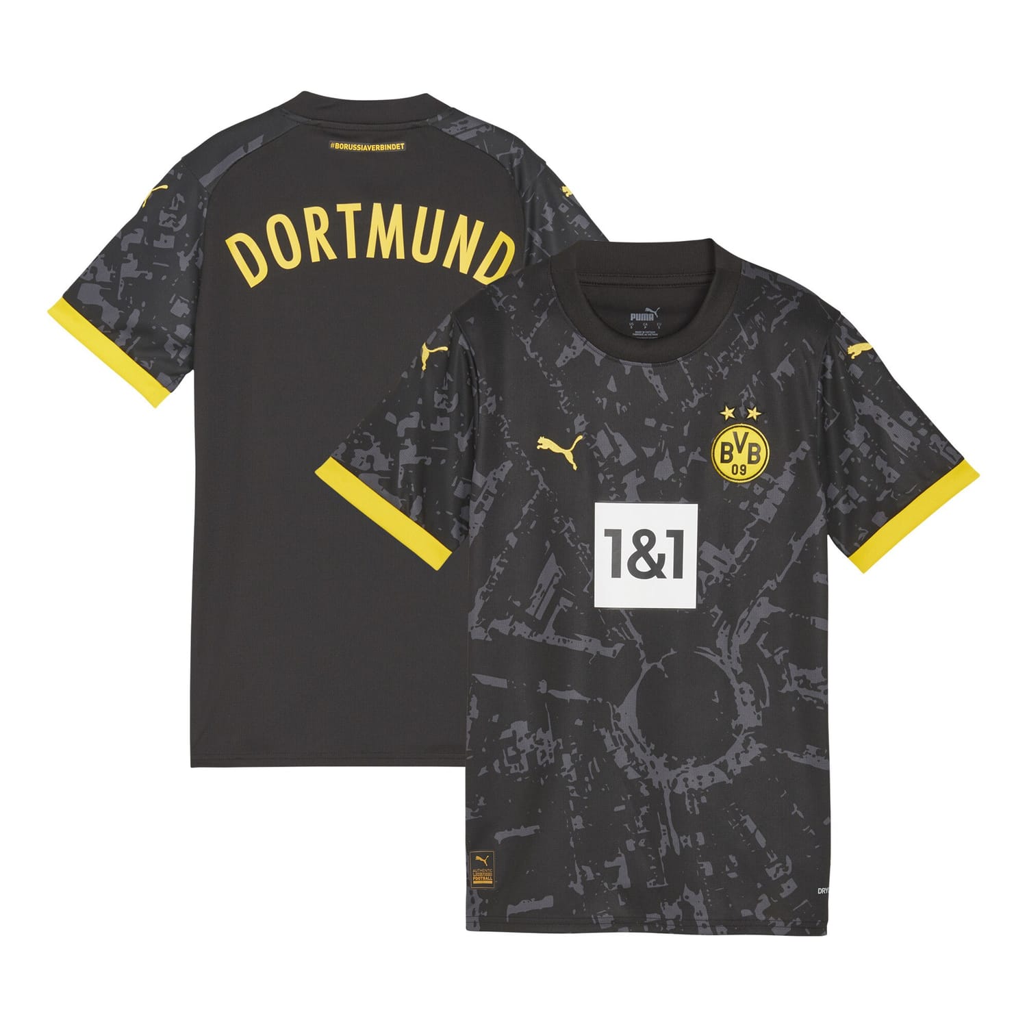 Bundesliga Borussia Dortmund Away Jersey Shirt 2023-24 for Women