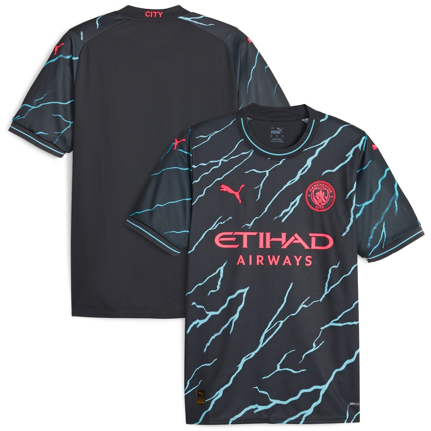 Premier League Manchester City Third Jersey Shirt 2023-24 for Men