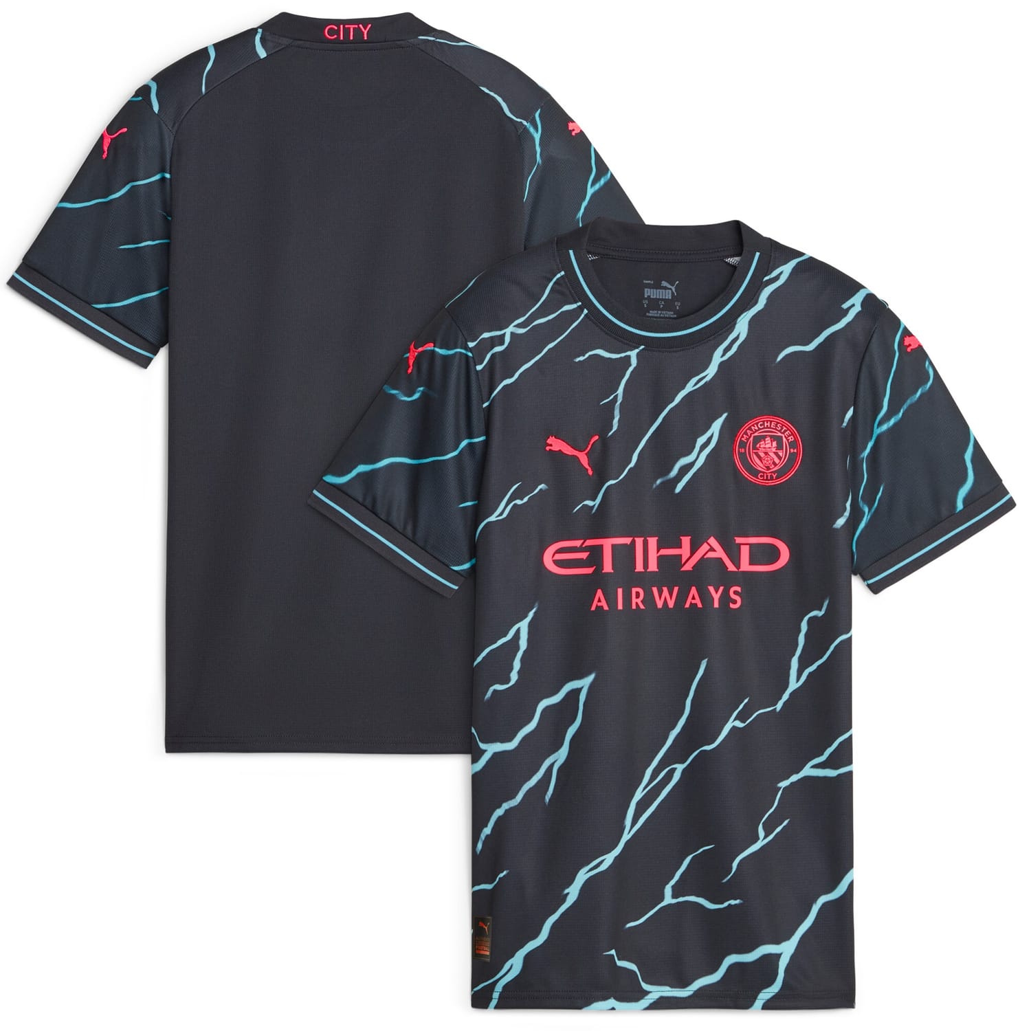 Premier League Manchester City Third Jersey Shirt 2023-24 for Women