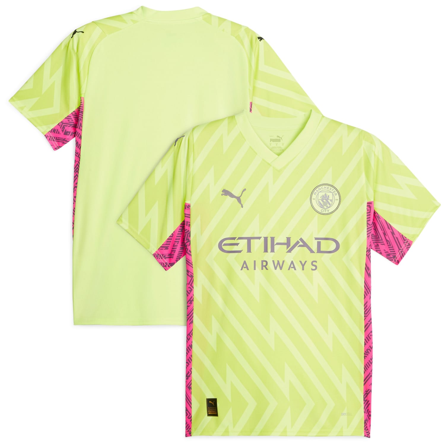 Premier League Manchester City Goalkeeper Jersey Shirt 2023-24 for Men