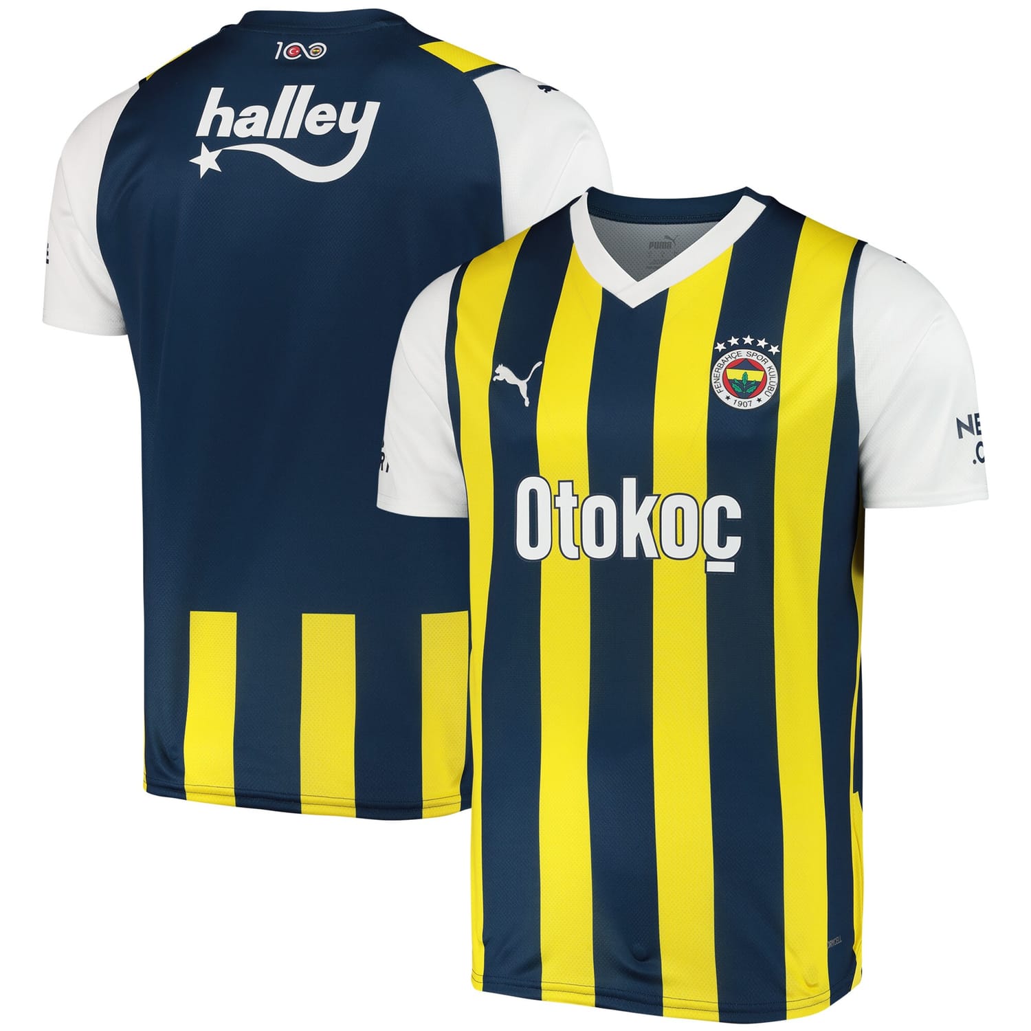 Super Lig Fenerbahce SK Home Jersey Shirt 2023-24 for Men