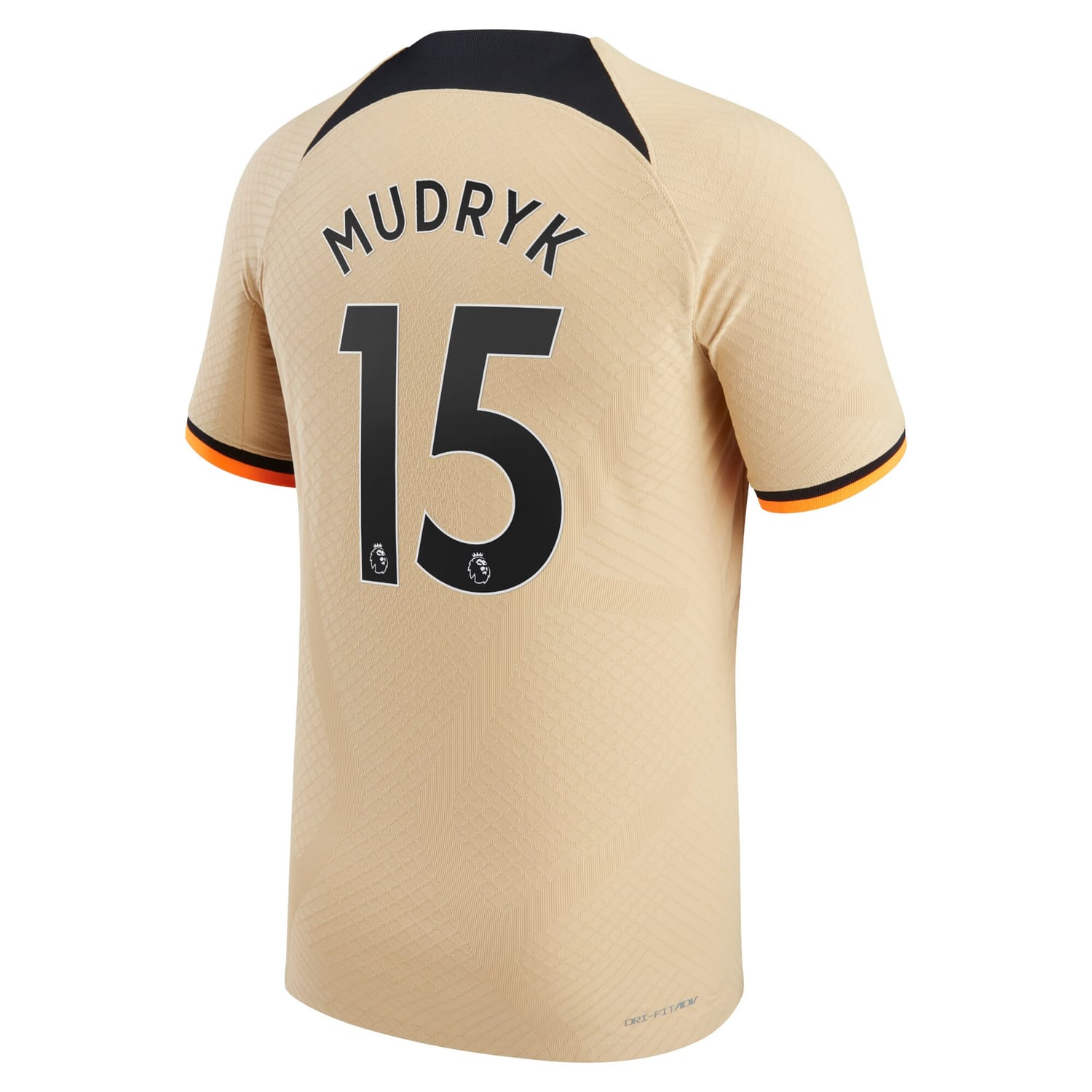 Premier League Chelsea Third Authentic Jersey Shirt 2022-23 player Mykhailo Mudryk 15 printing for Men