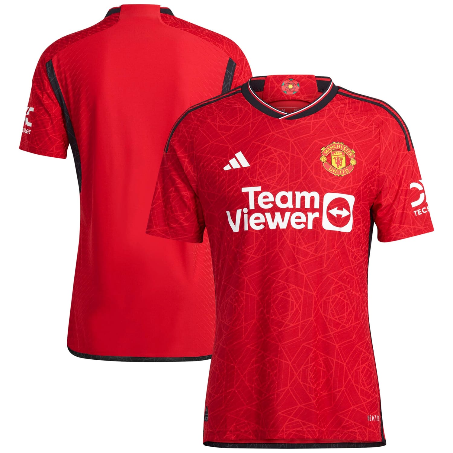 Premier League Manchester United Home Authentic Jersey Shirt 2023-24 for Men