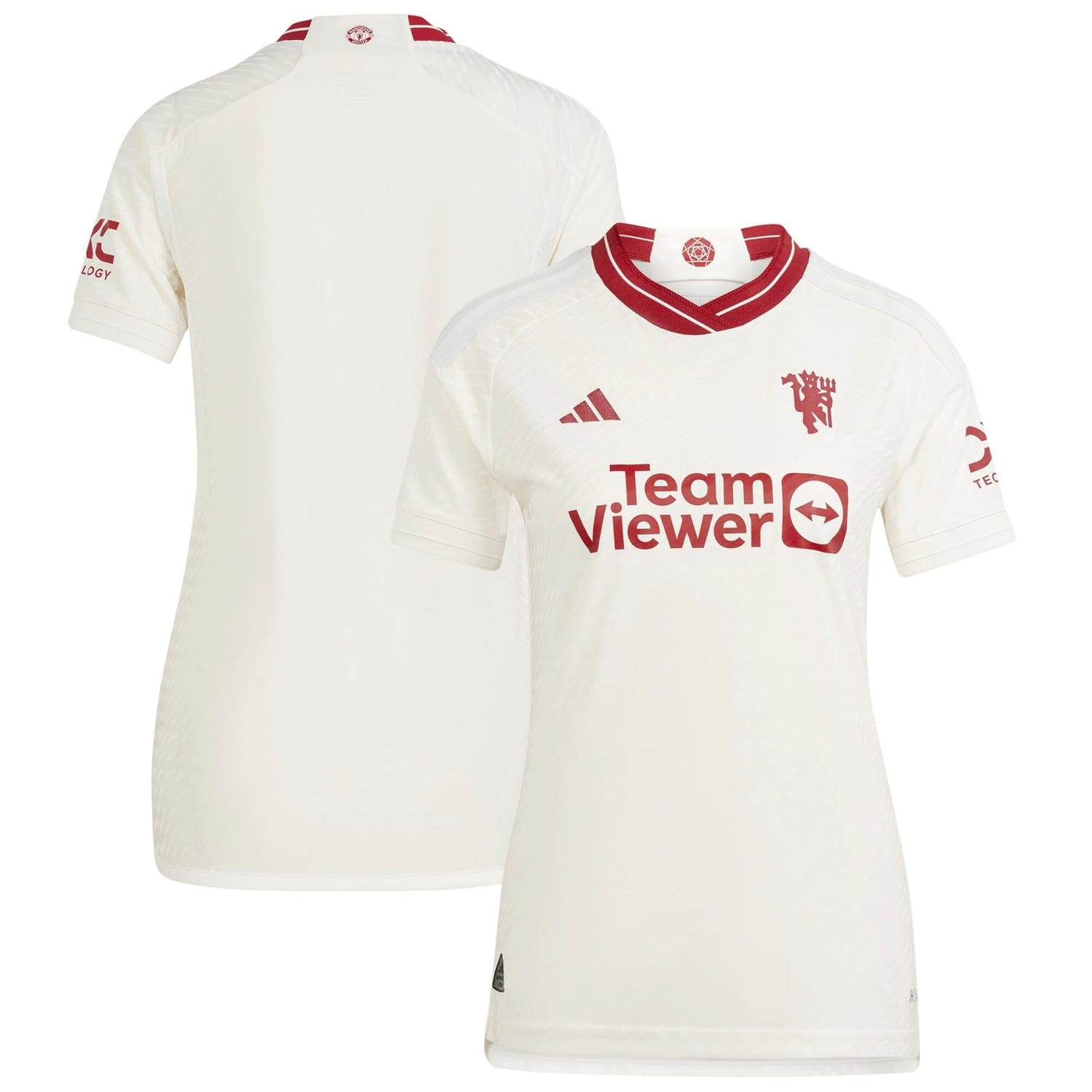 Premier League Manchester United Third Authentic Jersey Shirt 2023-24 for Women