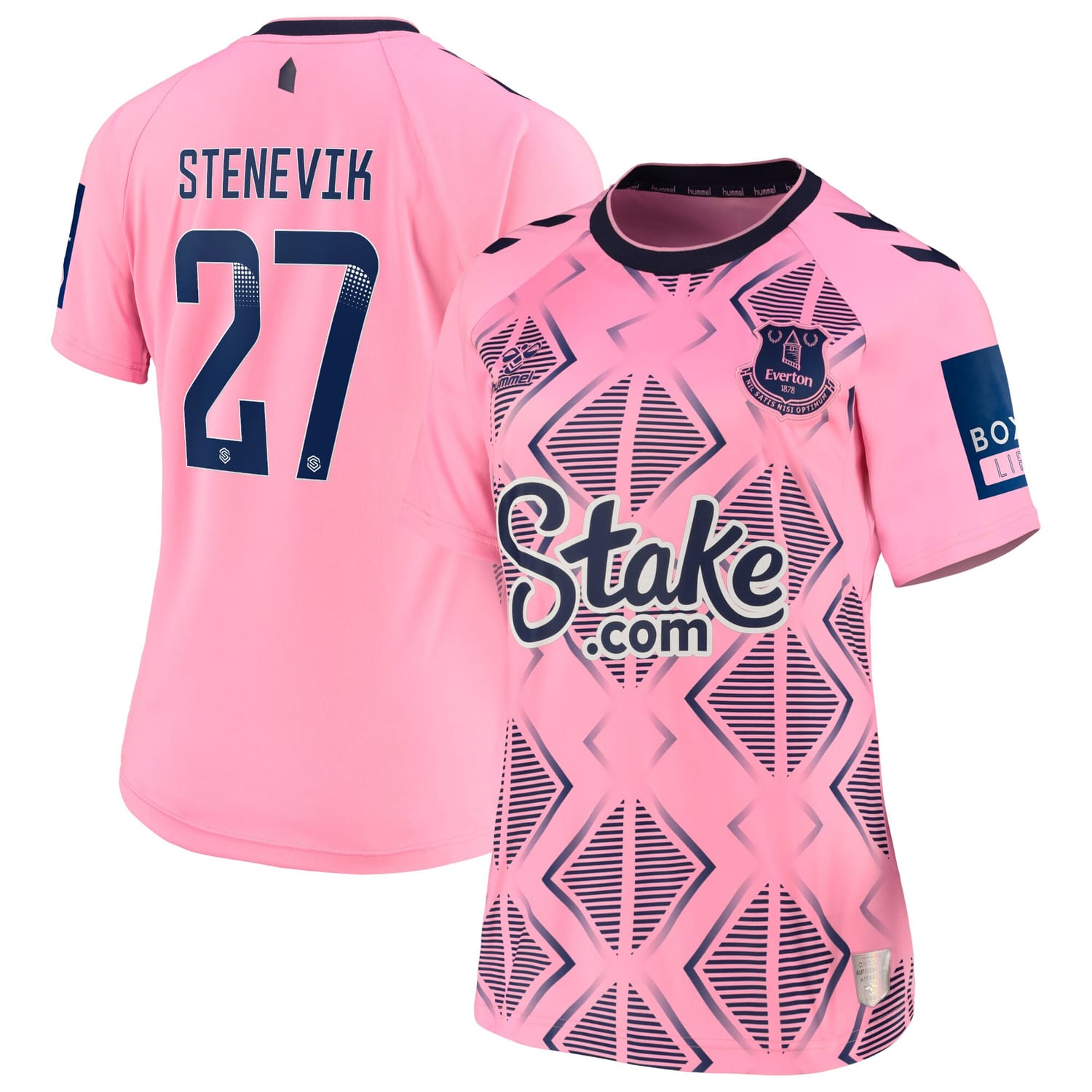 Premier League Everton Away WSL Jersey Shirt 2022-23 player Elise Stenevik 27 printing for Women