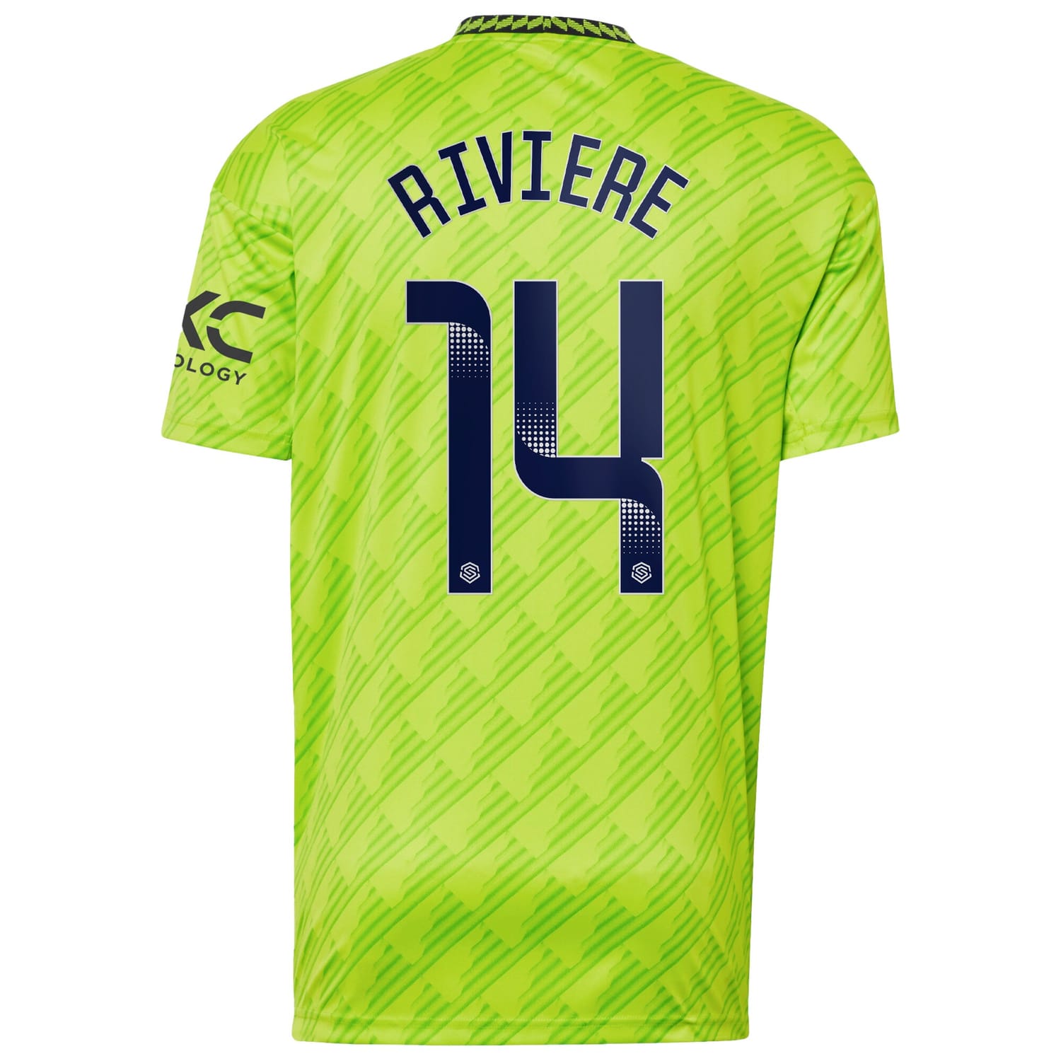 Premier League Manchester United Third WSL Jersey Shirt 2022-23 player Jayde Riviere 14 printing for Men