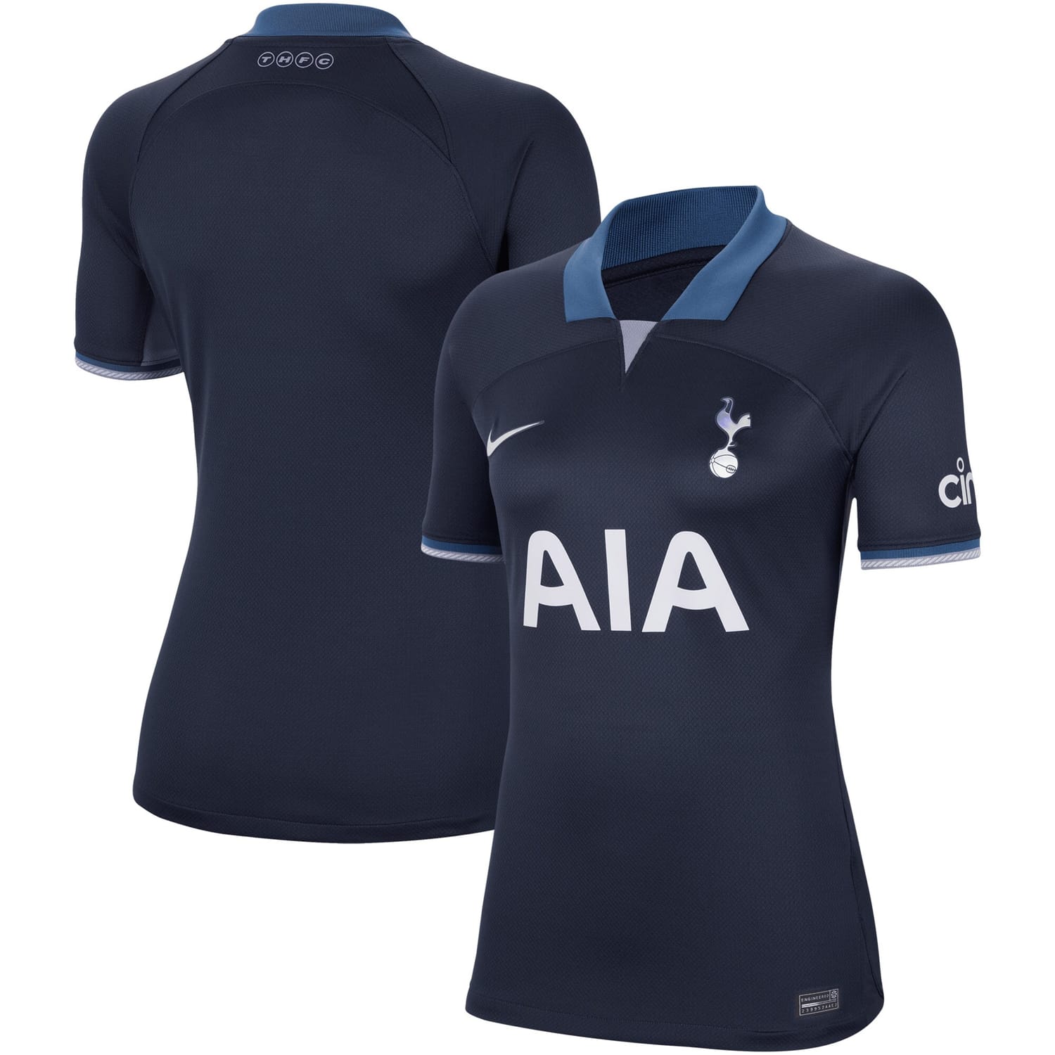 Premier League Tottenham Hotspur Away Jersey Shirt 2023-24 for Women