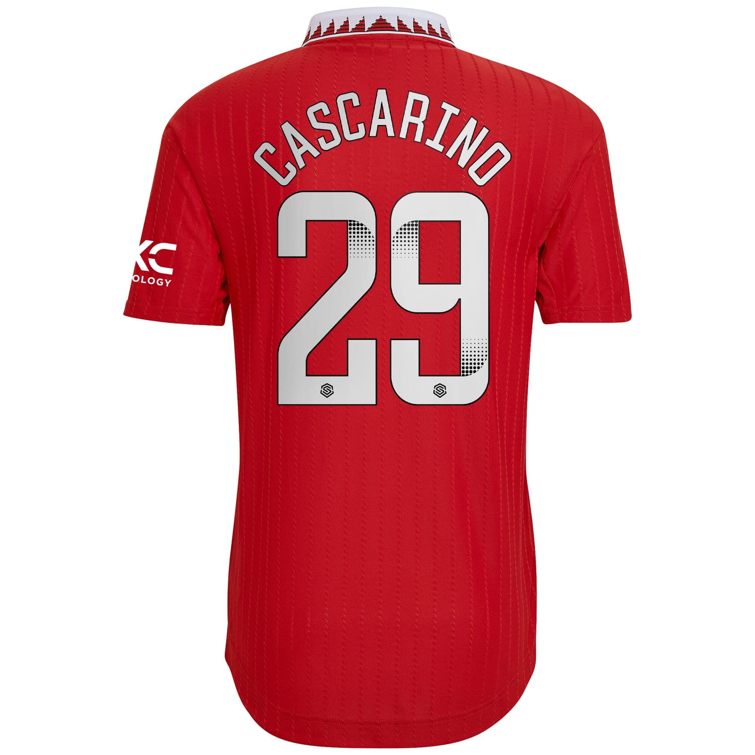 Premier League Manchester United Home WSL Authentic Jersey Shirt 2022-23 player Estelle Cascarino 29 printing for Men