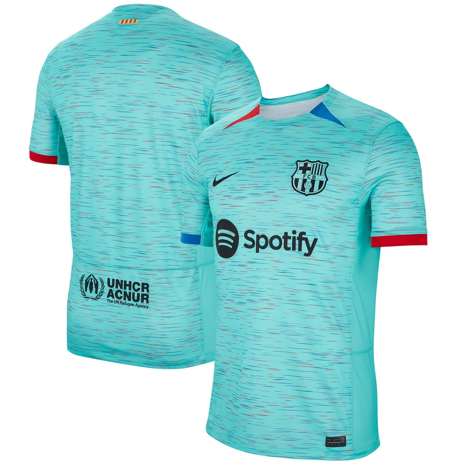 La Liga Barcelona Third Jersey Shirt 2023-24 for Men