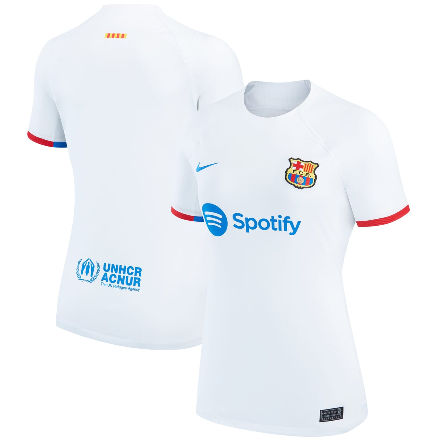 La Liga Barcelona Away Jersey Shirt 2023-24 for Women