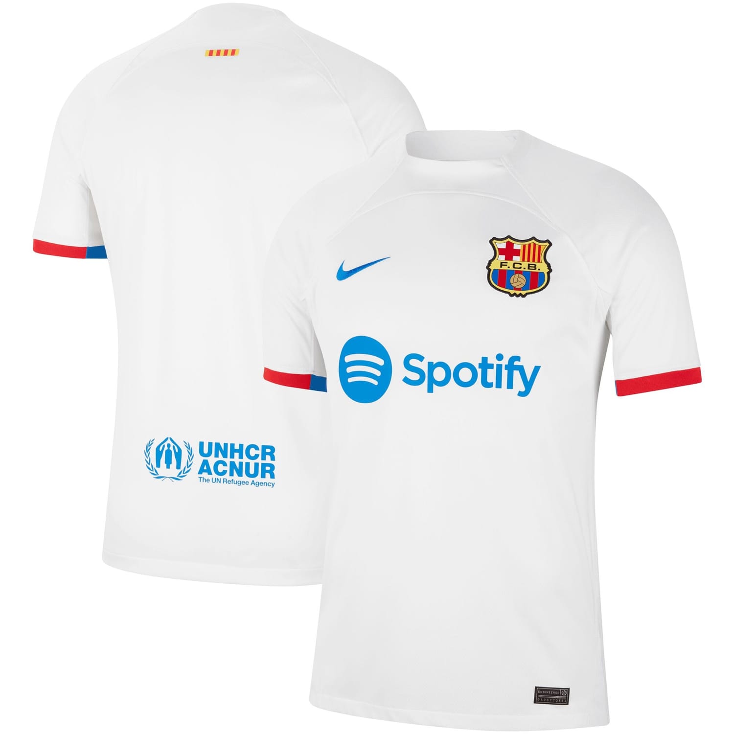 La Liga Barcelona Away Jersey Shirt 2023-24 for Men