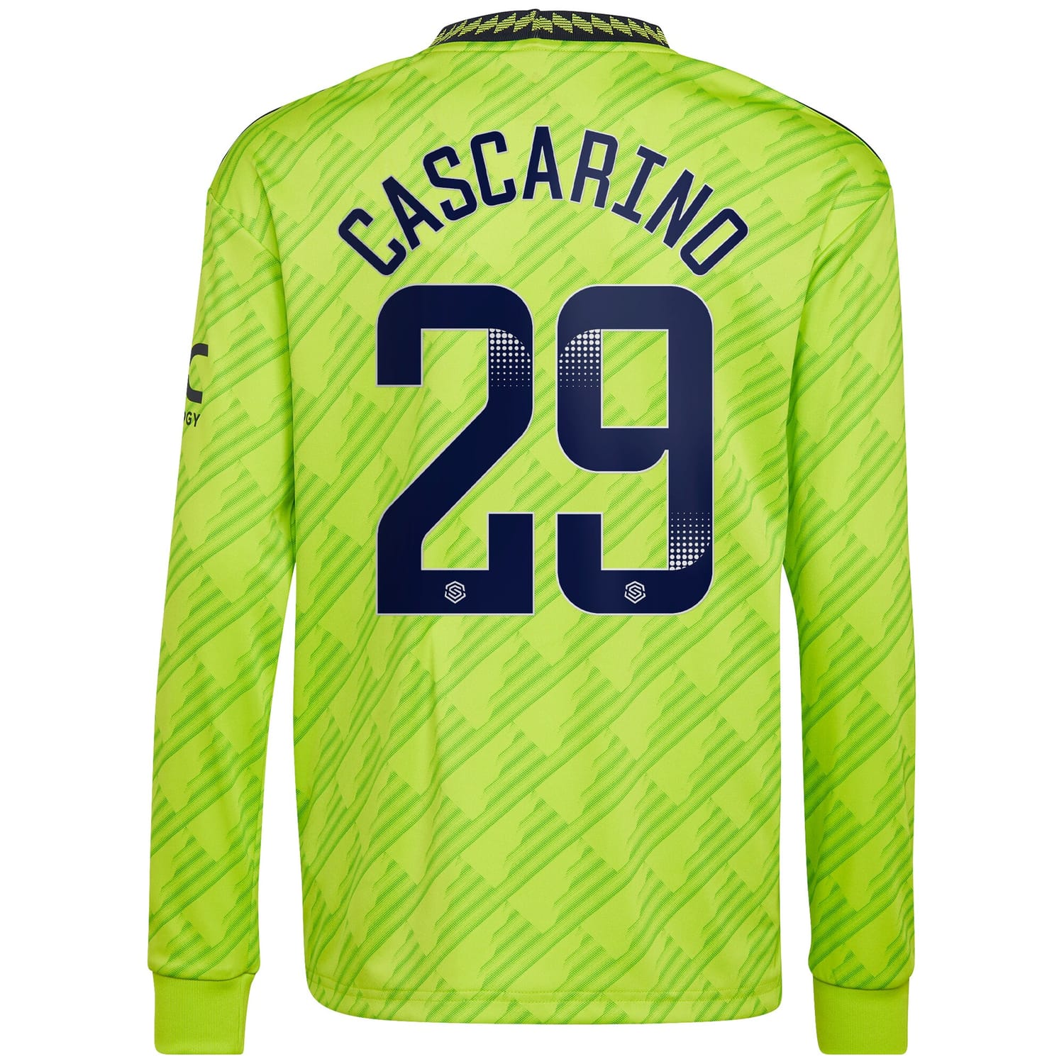 Premier League Manchester United Third WSL Jersey Shirt Long Sleeve 2022-23 player Estelle Cascarino 29 printing for Men