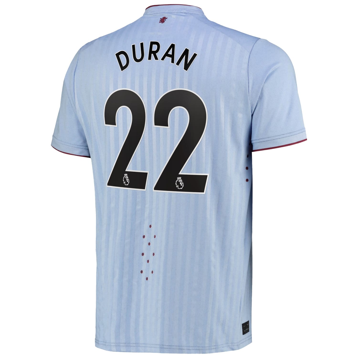 Premier League Aston Villa Away Pro Jersey Shirt 2022-23 player Duran 22 printing for Men