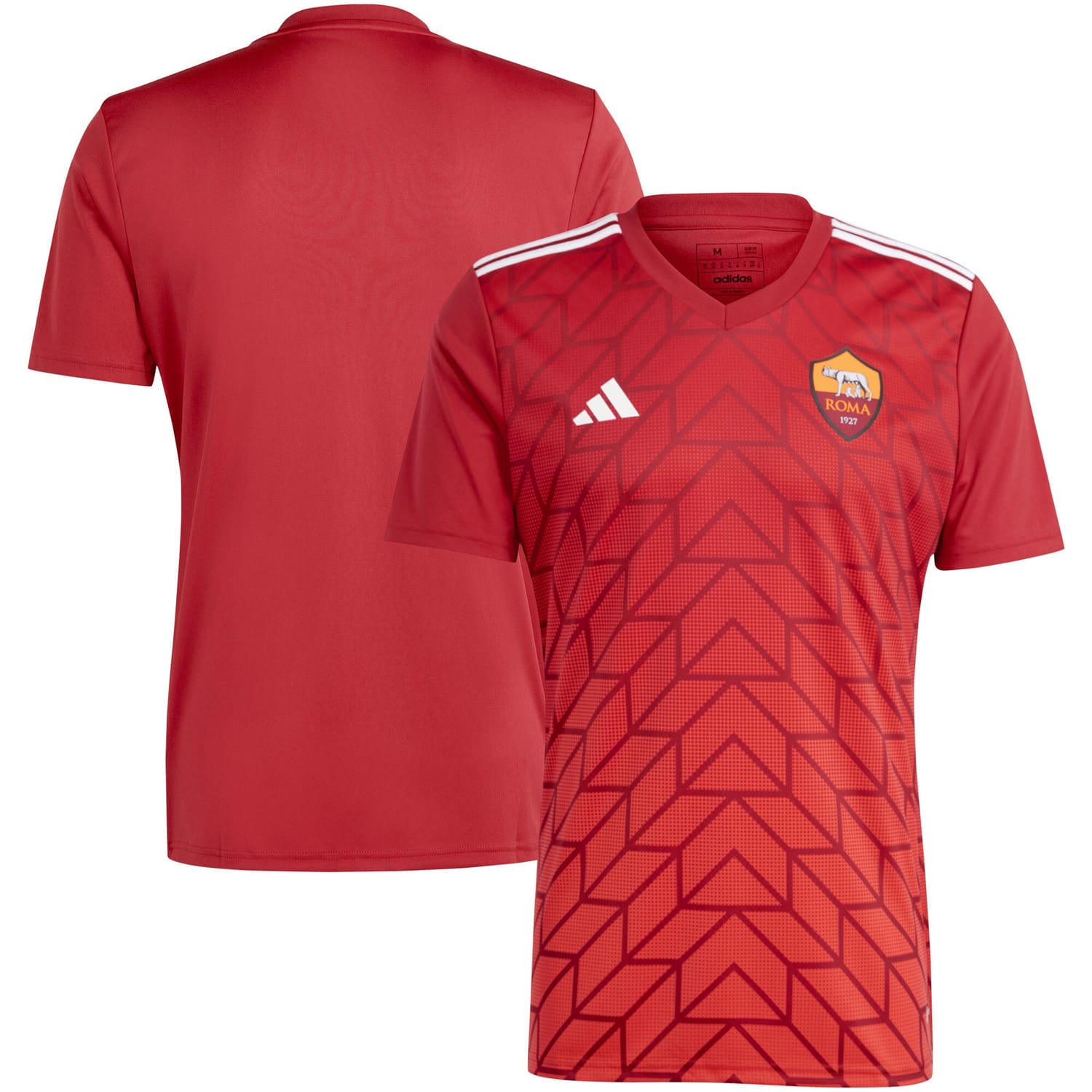 Serie A AS Roma Authentic Jersey Shirt Red for Men