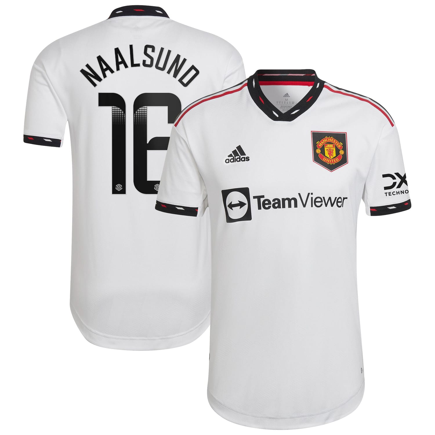 Premier League Manchester United Away WSL Authentic Jersey Shirt 2022-23 player Lisa Naalsund 16 printing for Men