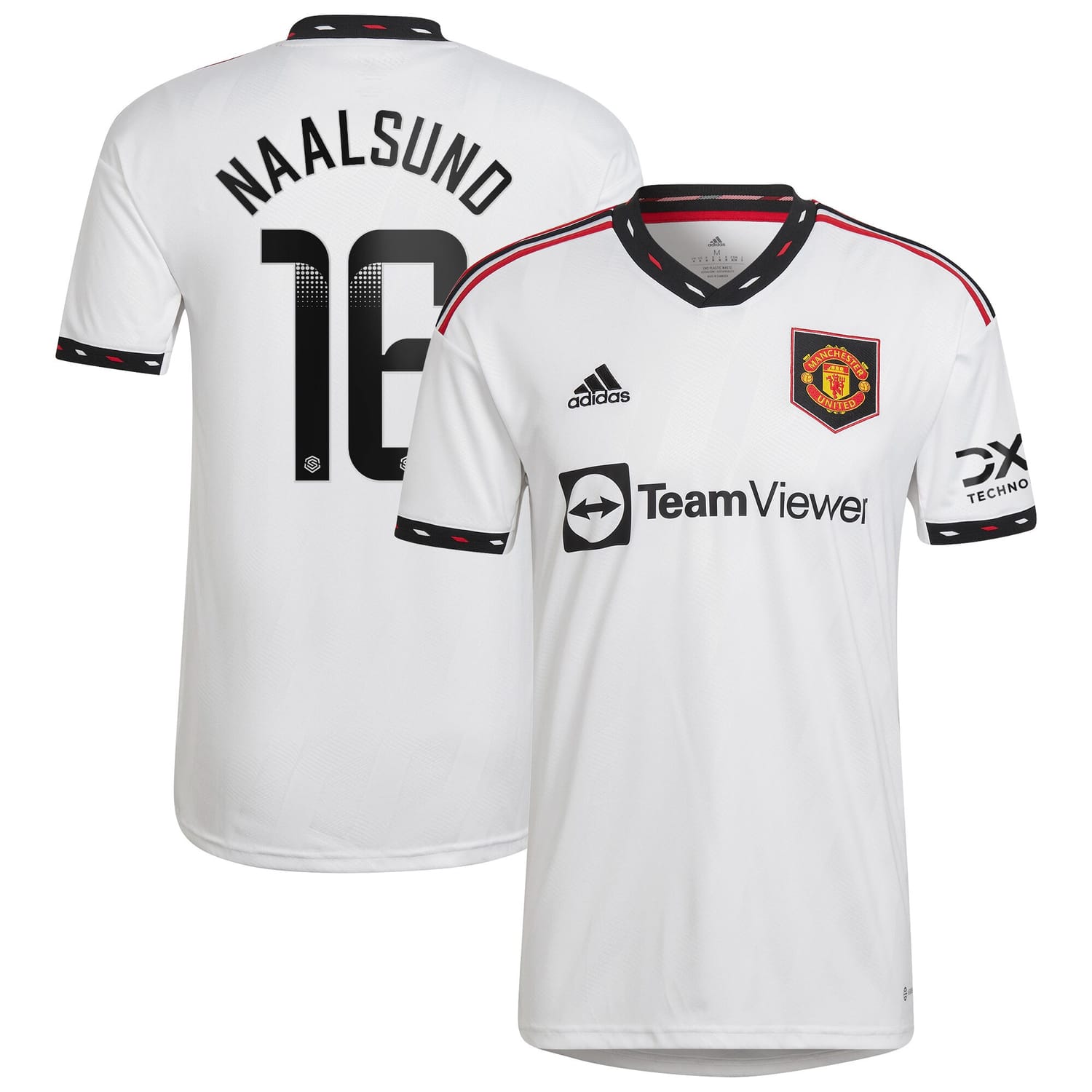 Premier League Manchester United Away WSL Jersey Shirt 2022-23 player Lisa Naalsund 16 printing for Men