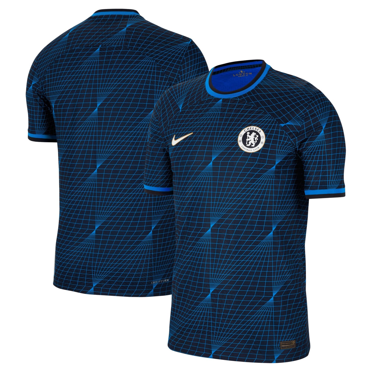 Premier League Chelsea Away Authentic Jersey Shirt 2023-24 for Men