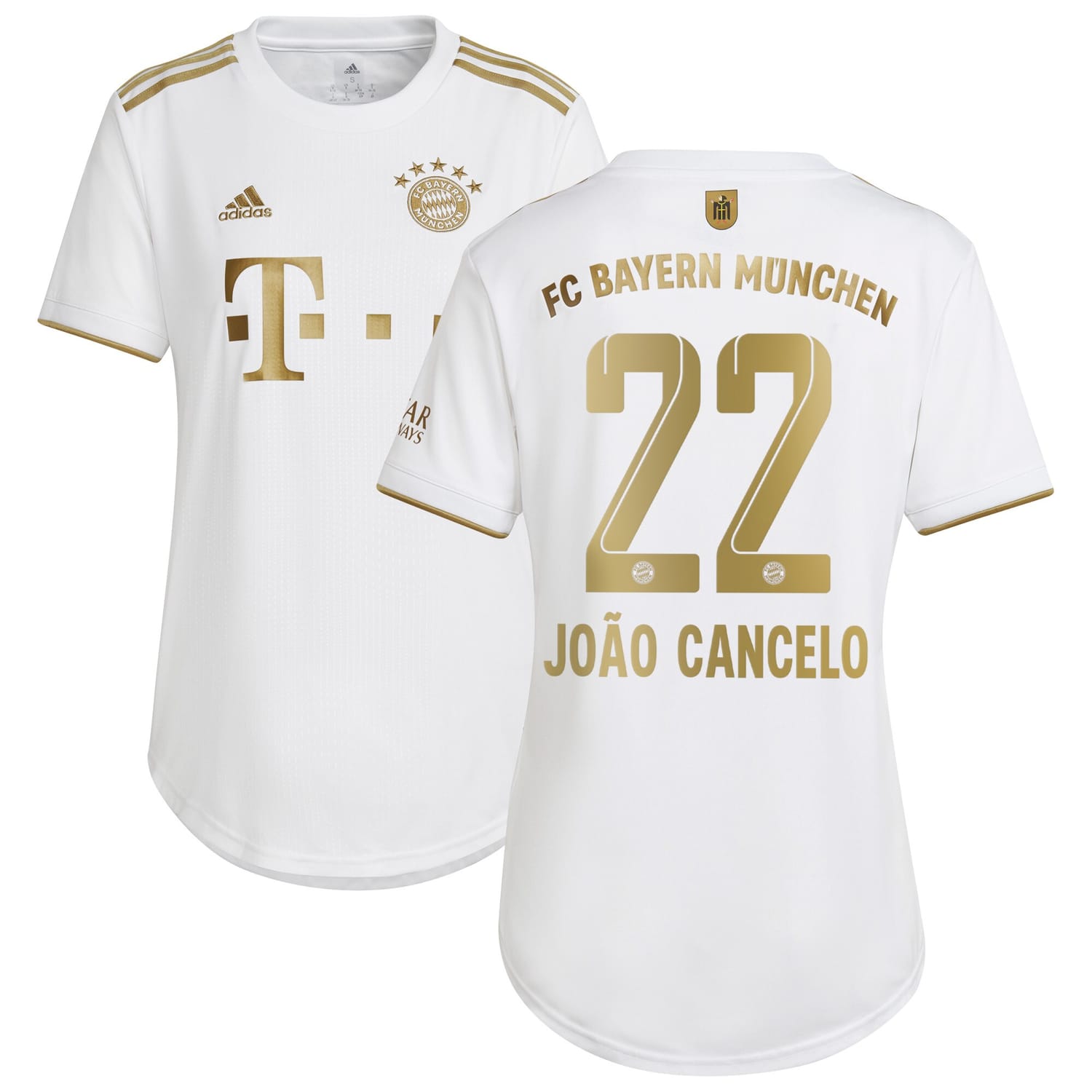 Bundesliga Bayern Munich Away Jersey Shirt 2022-23 player Joao Cancelo 22 printing for Women