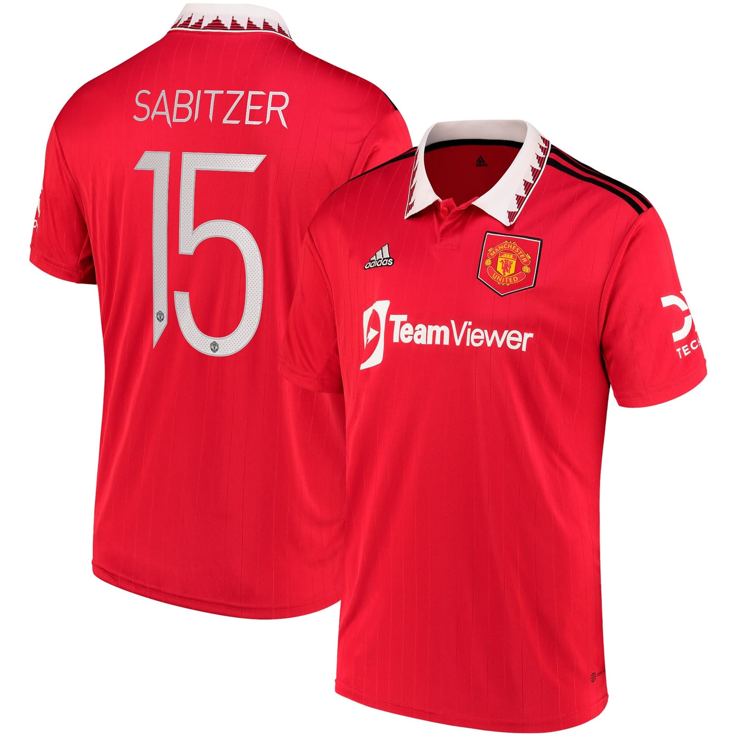 Premier League Manchester United Home Cup Jersey Shirt 2022-23 player Marcel Sabitzer 15 printing for Men