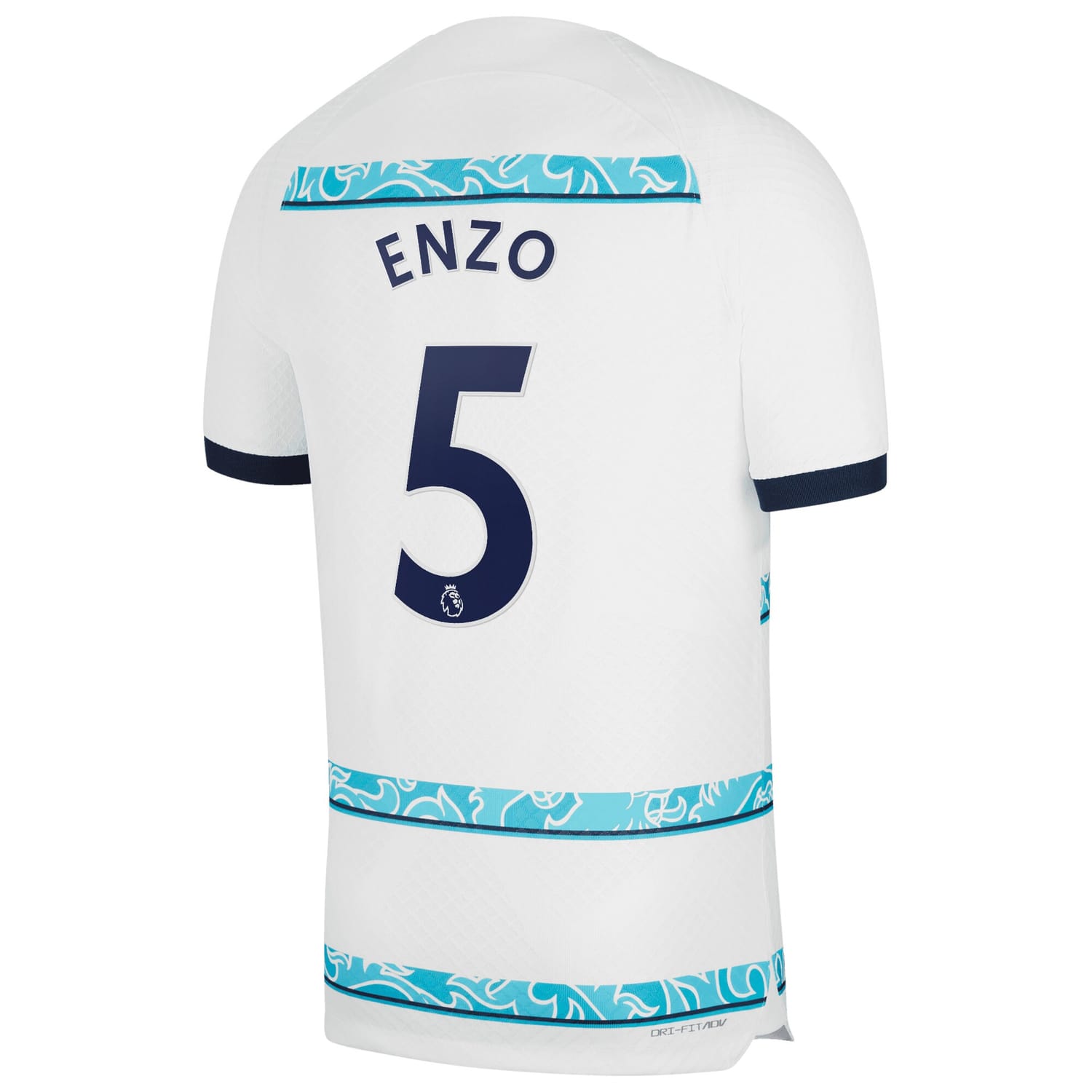 Premier League Chelsea Away Authentic Jersey Shirt 2022-23 player Enzo Fernández 5 printing for Men