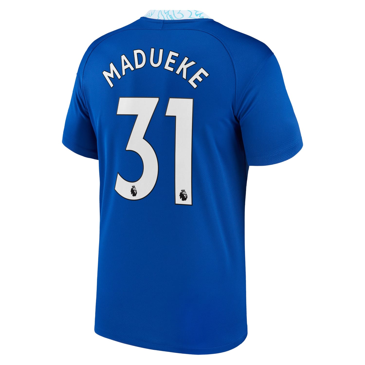 Premier League Chelsea Home Jersey Shirt 2022-23 player Noni Madueke 31 printing for Men