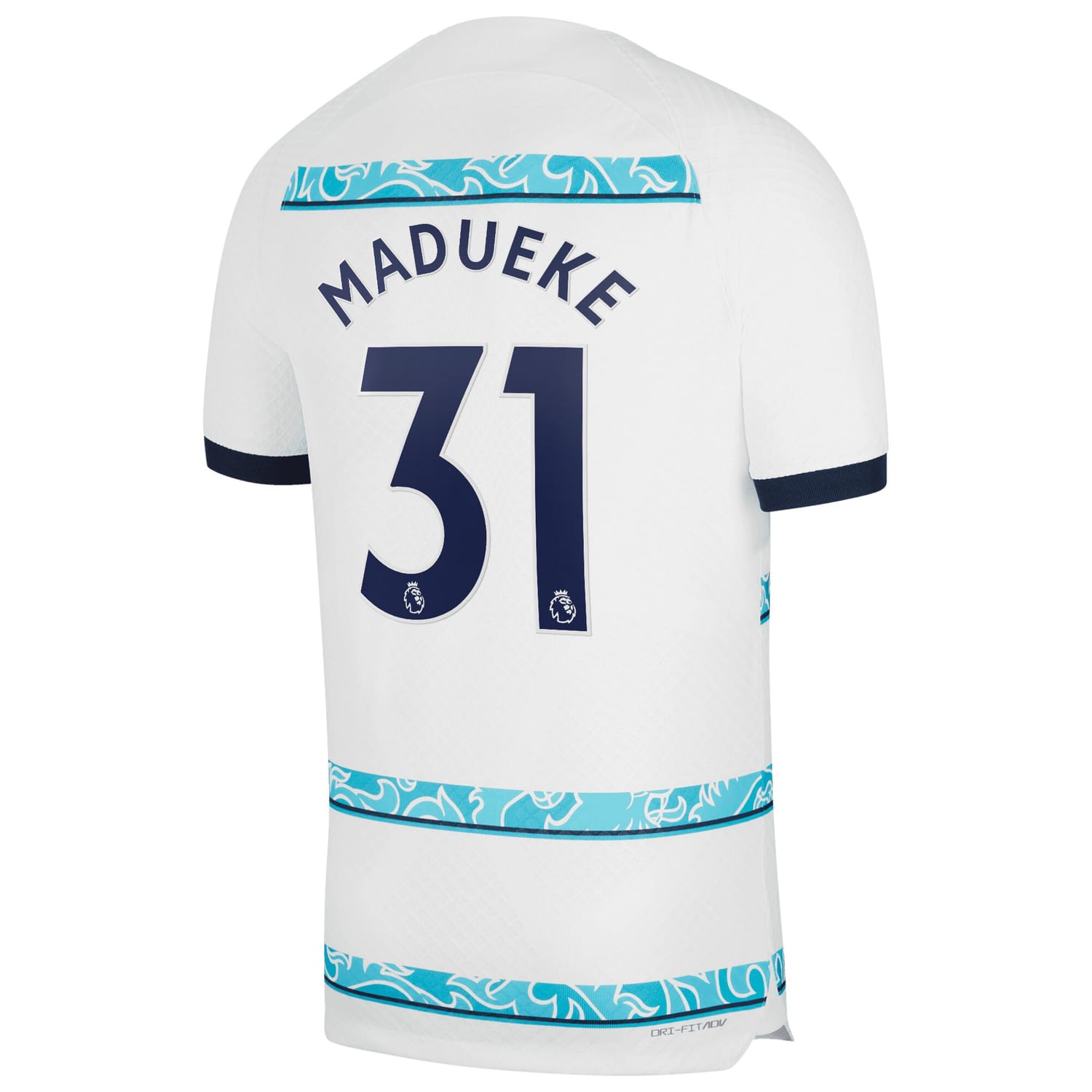 Premier League Chelsea Away Authentic Jersey Shirt 2022-23 player Noni Madueke 31 printing for Men