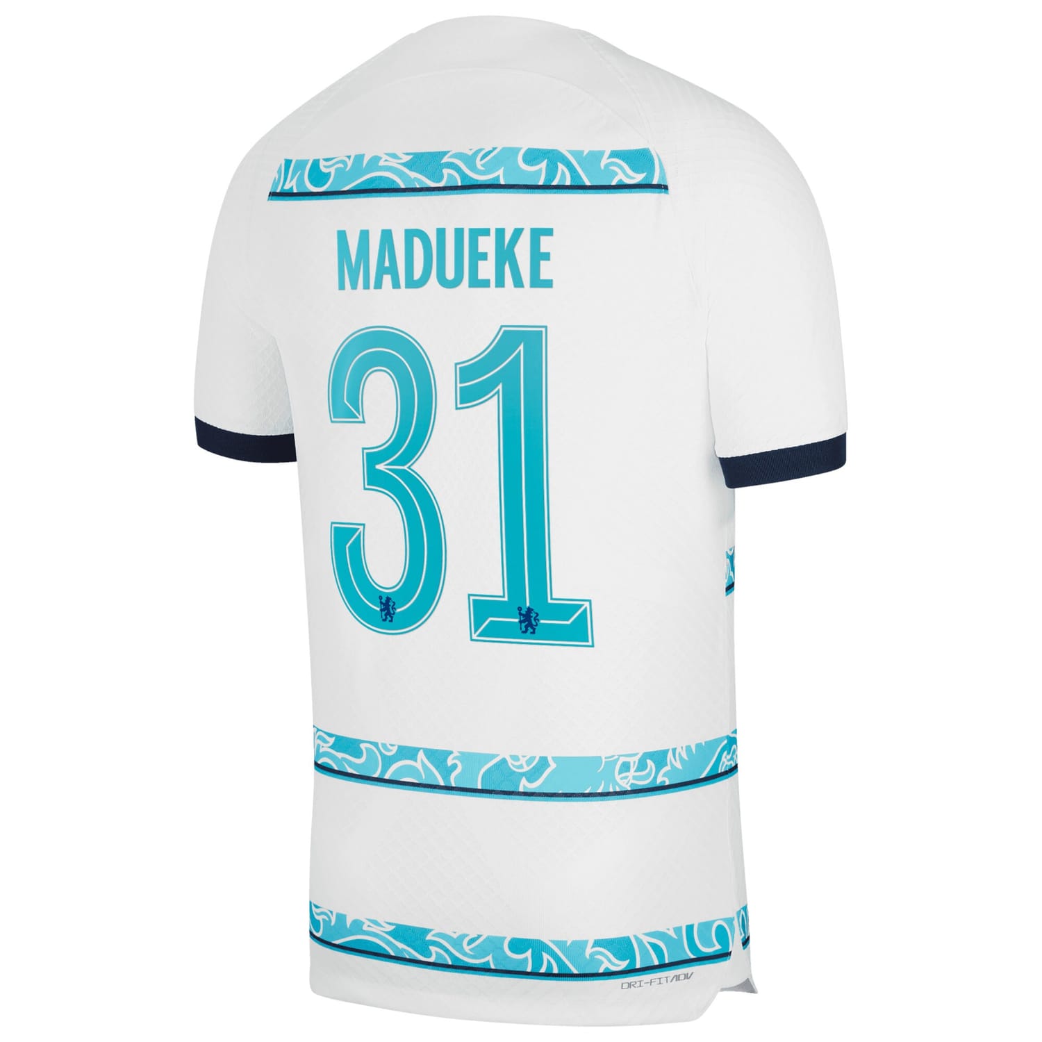 Premier League Chelsea Away Cup Authentic Jersey Shirt 2022-23 player Noni Madueke 31 printing for Men