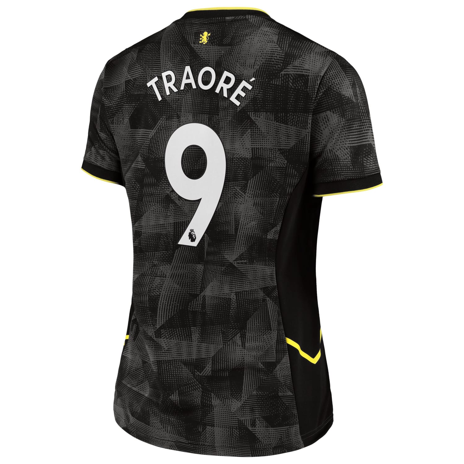 Premier League Aston Villa Third Jersey Shirt 2022-23 player Bertrand Traore 9 printing for Women