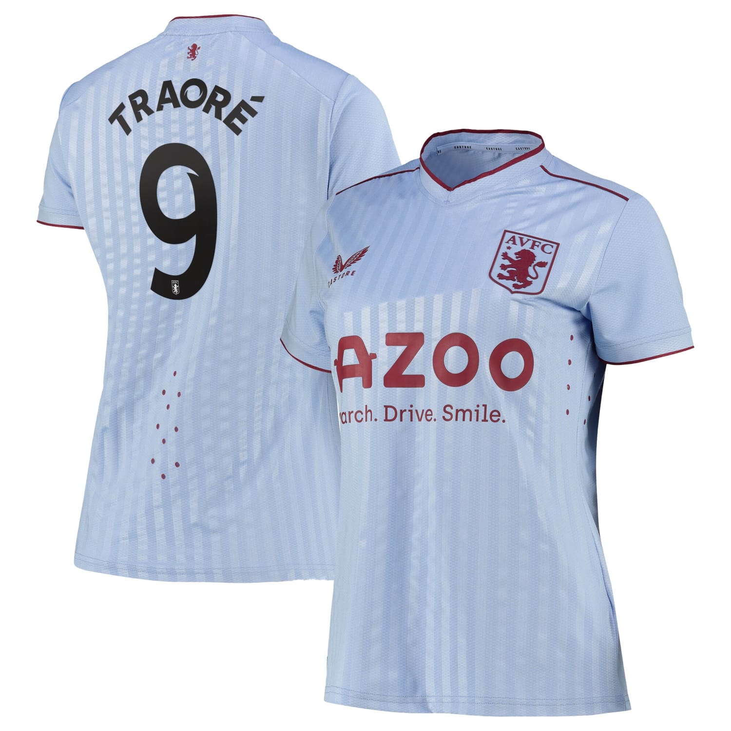 Premier League Aston Villa Away Cup Pro Jersey Shirt 2022-23 player Bertrand Traore 9 printing for Women