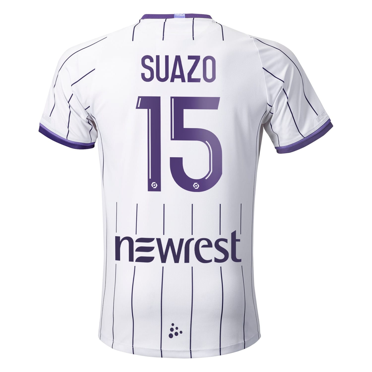 Ligue 1 Toulouse Home Pro Jersey Shirt 2022-23 player Gabriel Suazo 15 printing for Men