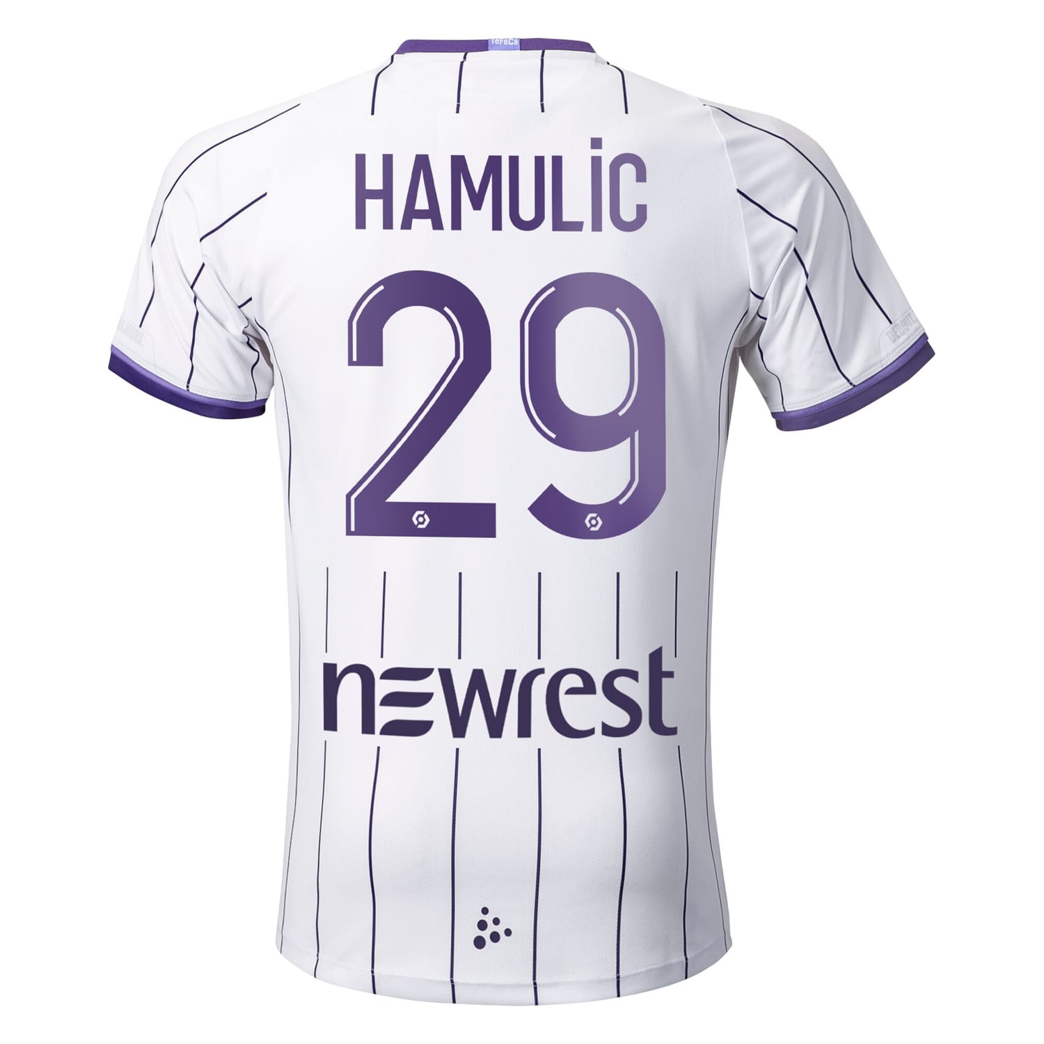 Ligue 1 Toulouse Home Pro Jersey Shirt 2022-23 player Said Hamulic 29 printing for Men