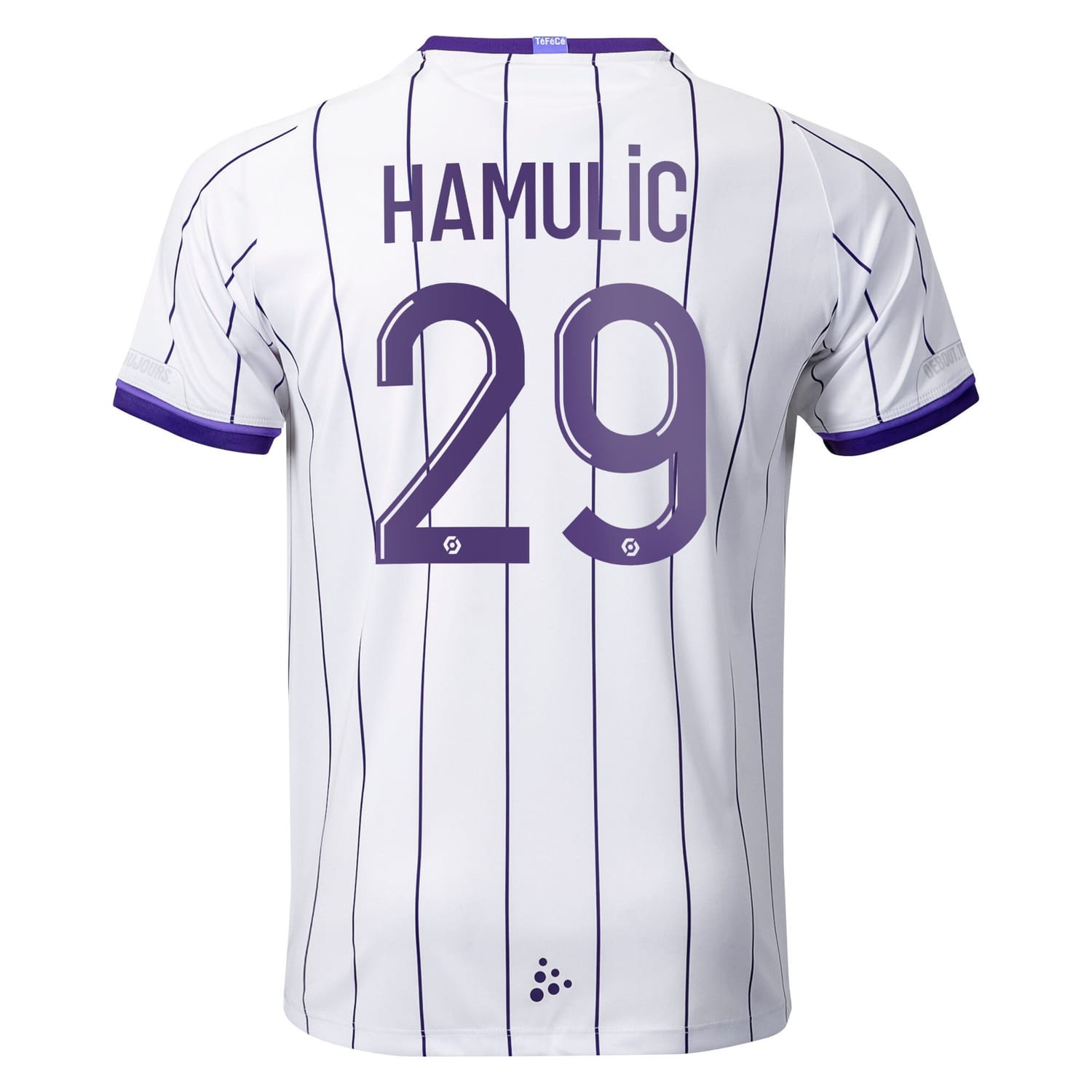 Ligue 1 Toulouse Home Jersey Shirt 2022-23 player Said Hamulic 29 printing for Men