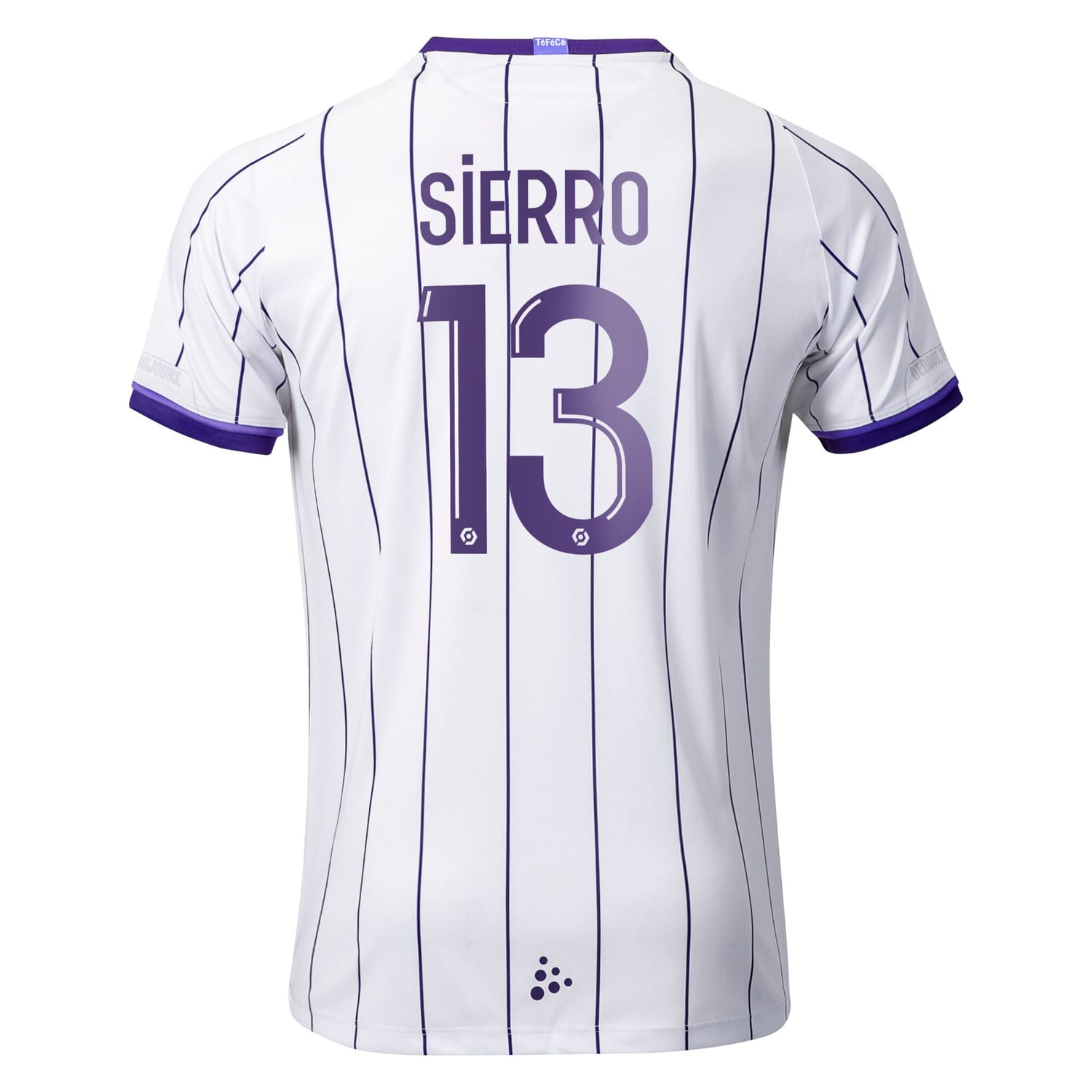 Ligue 1 Toulouse Home Jersey Shirt 2022-23 player Vincent Sierro 13 printing for Women