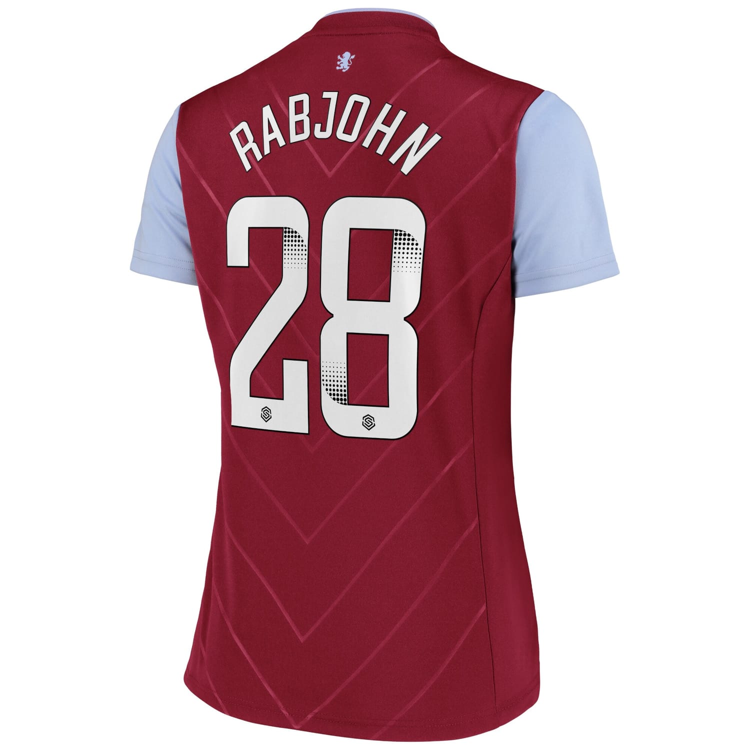 Premier League Aston Villa Home WSL Jersey Shirt 2022-23 player Evie Rabjohn 28 printing for Women