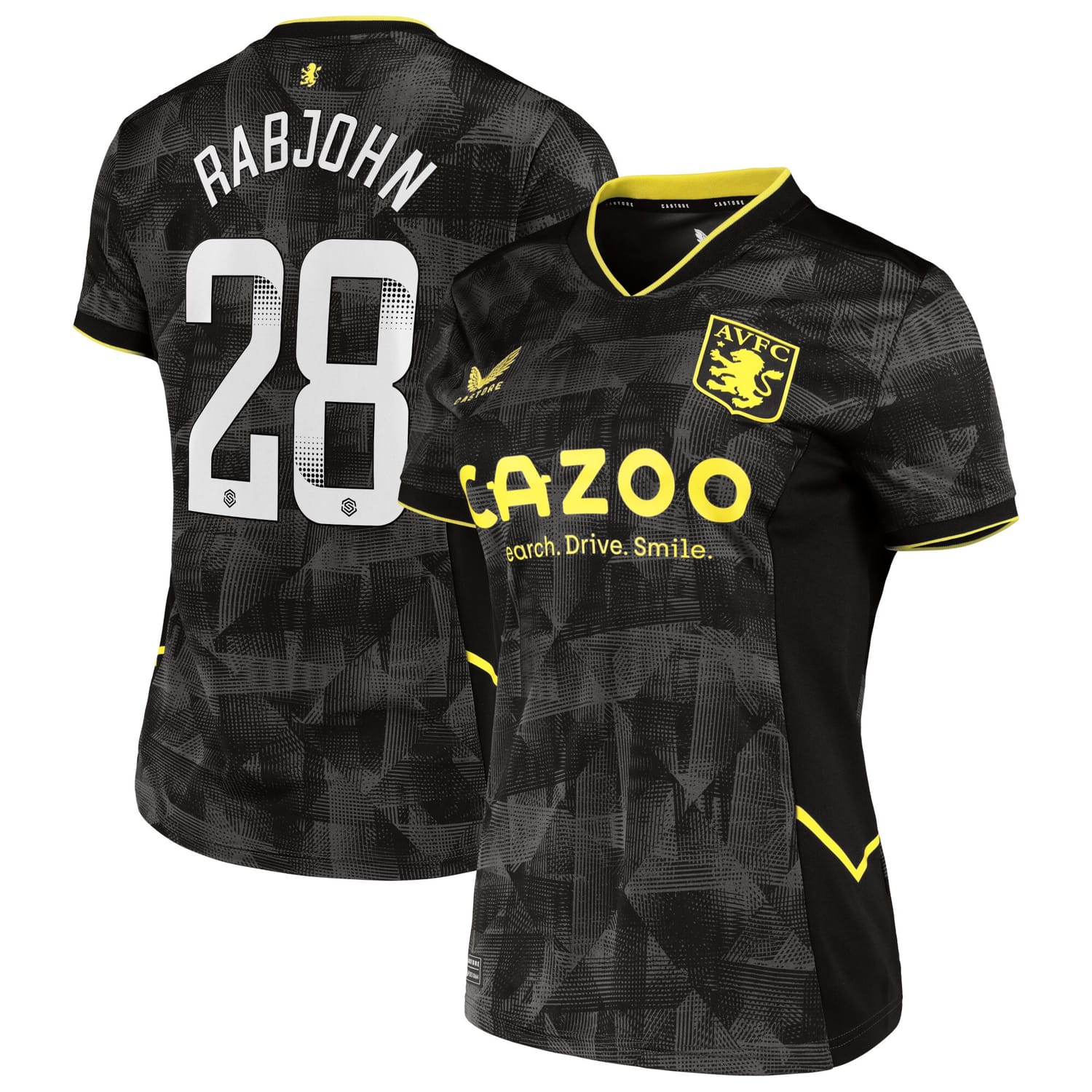 Premier League Aston Villa Third Jersey Shirt 2022-23 player Evie Rabjohn 28 printing for Women