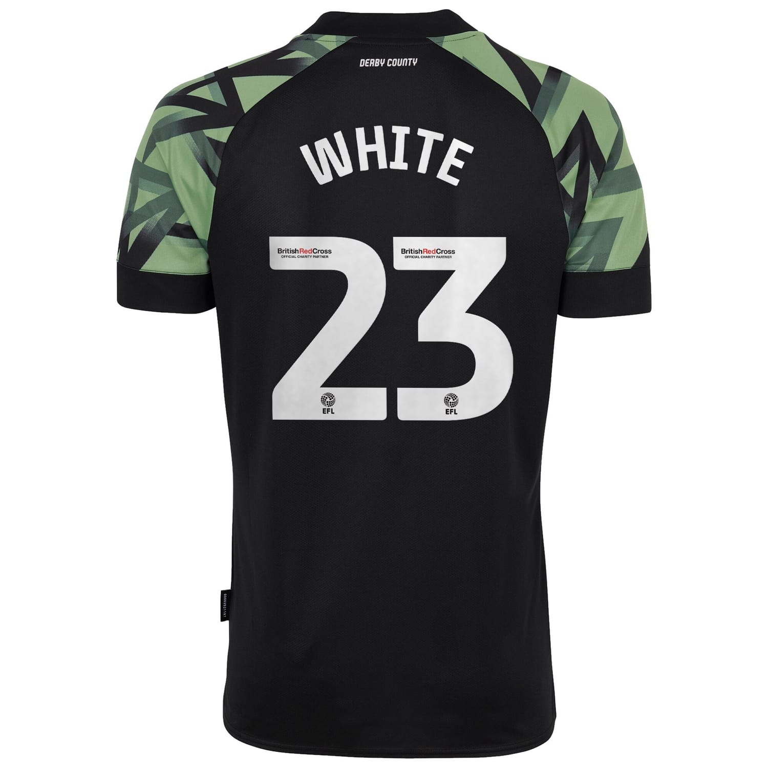 EFL League One Derby County Away Jersey Shirt 2022-23 player Harvey White 23 printing for Men