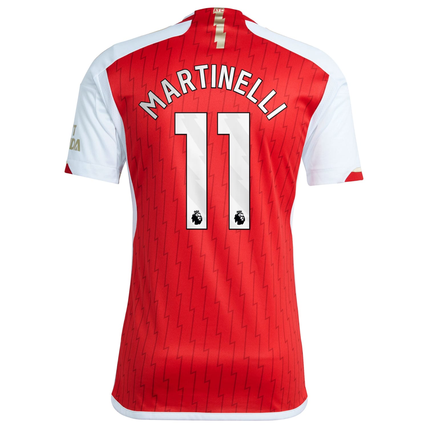 Premier League Arsenal Home Jersey Shirt 2023-24 player Gabriel Martinelli 11 printing for Men