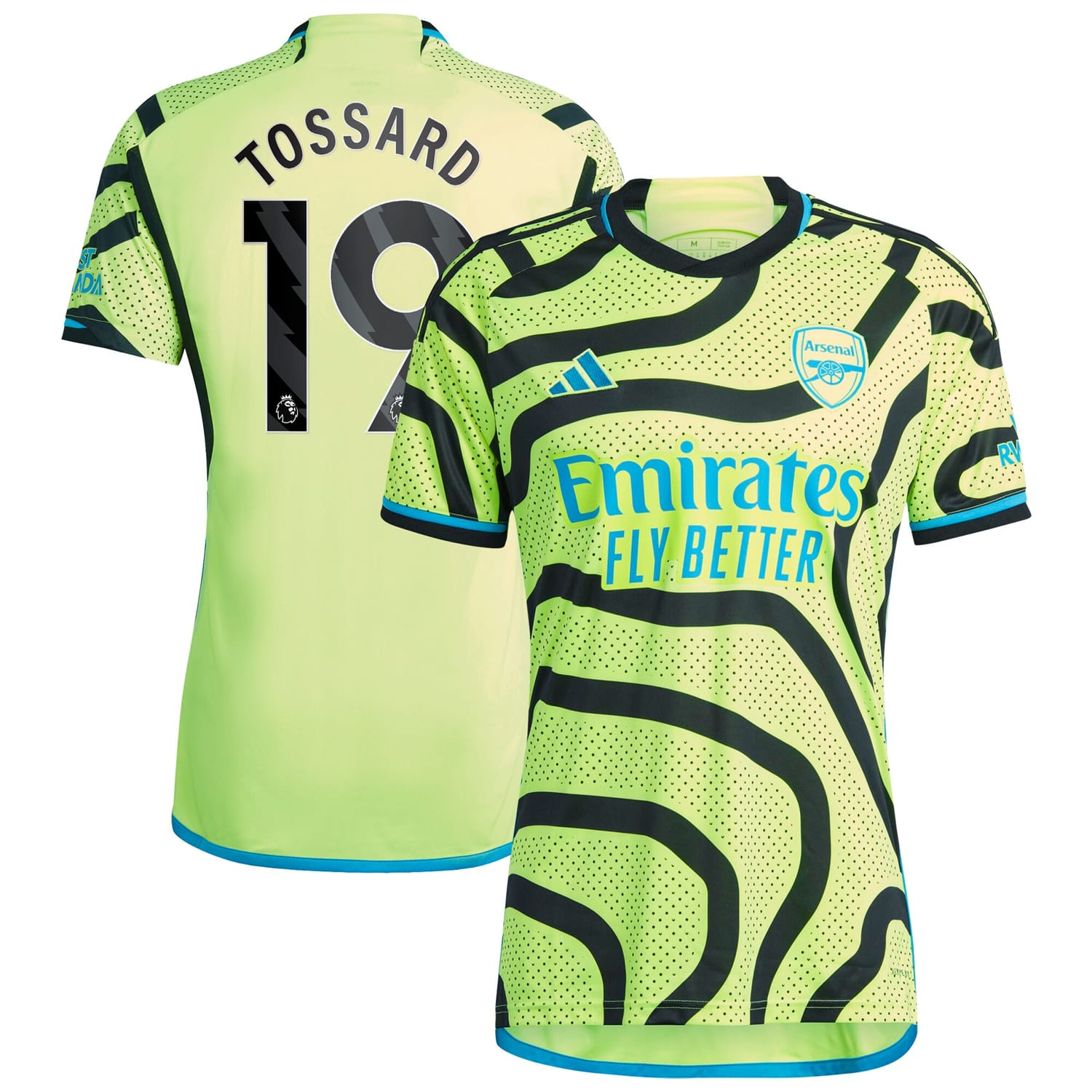 Premier League Arsenal Away Jersey Shirt 2023-24 player Leandro Trossard 19 printing for Men