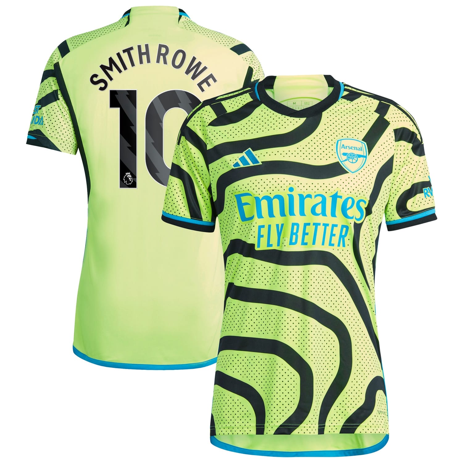Premier League Arsenal Away Jersey Shirt 2023-24 player Emile Smith Rowe 10 printing for Men