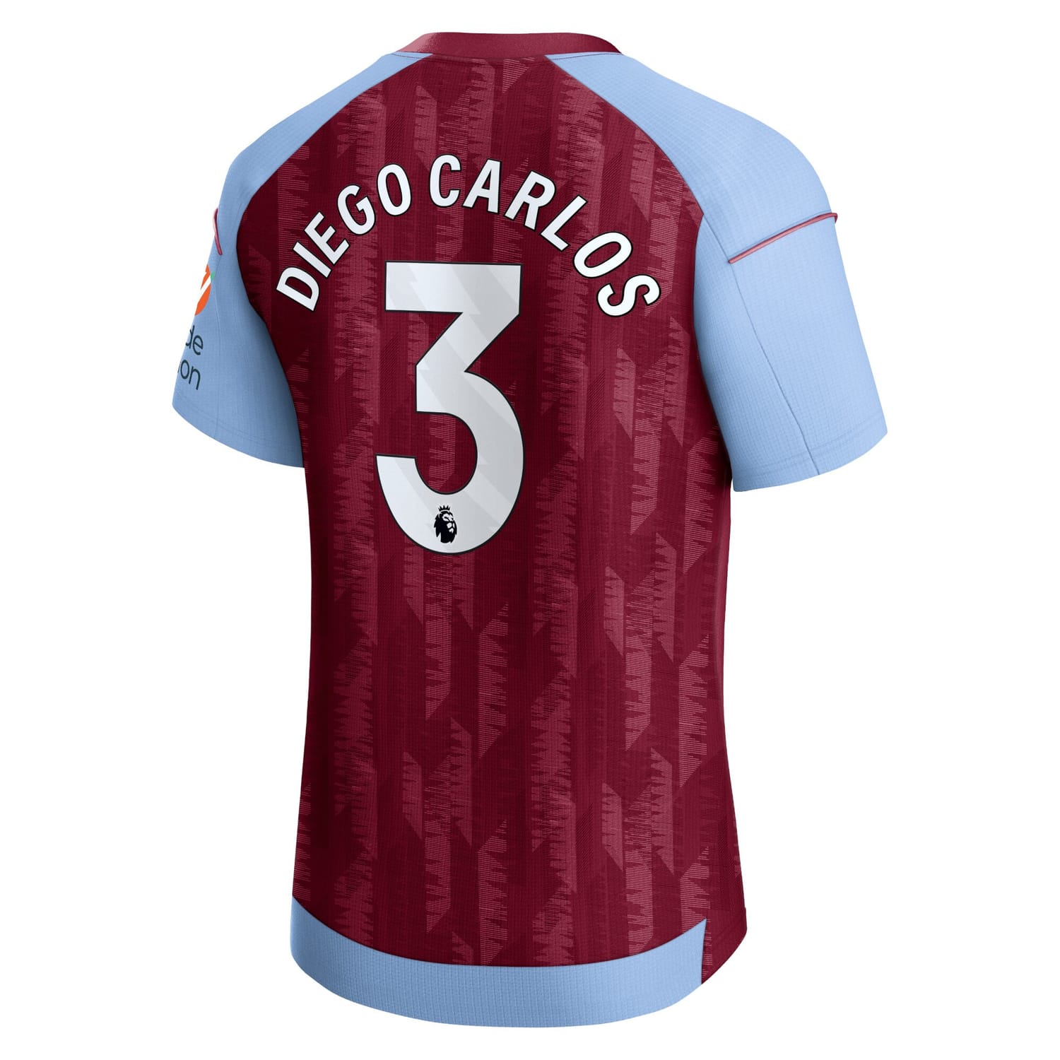 Premier League Aston Villa Home Pro Jersey Shirt 2023-24 player Diego Carlos 3 printing for Men