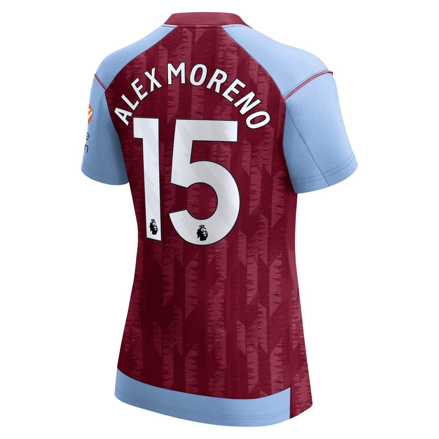 Premier League Aston Villa Home Jersey Shirt 2023-24 player Alex Moreno 15 printing for Women