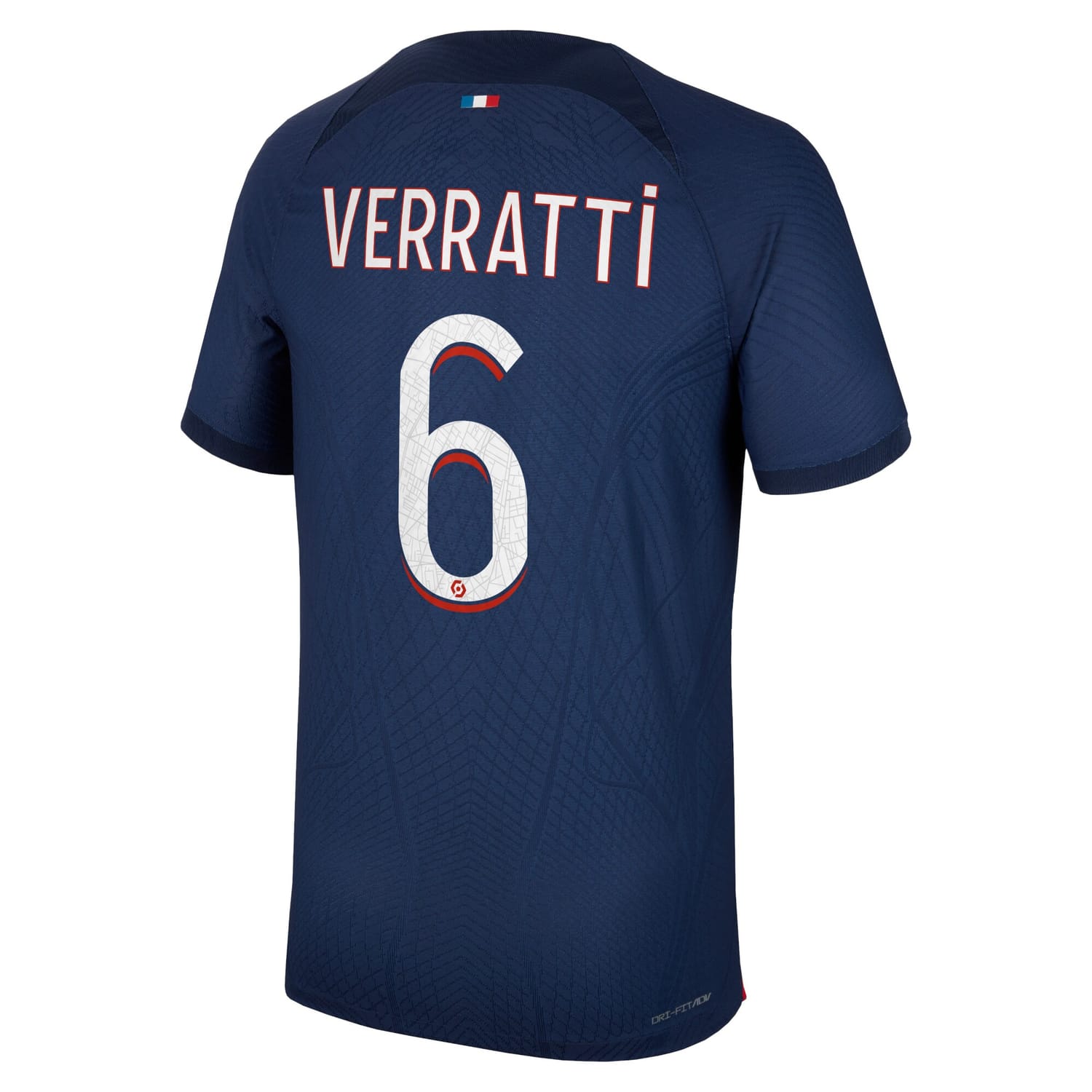 Ligue 1 Paris Saint-Germain Home Authentic Jersey Shirt 2023-24 player Marco Verratti 6 printing for Men