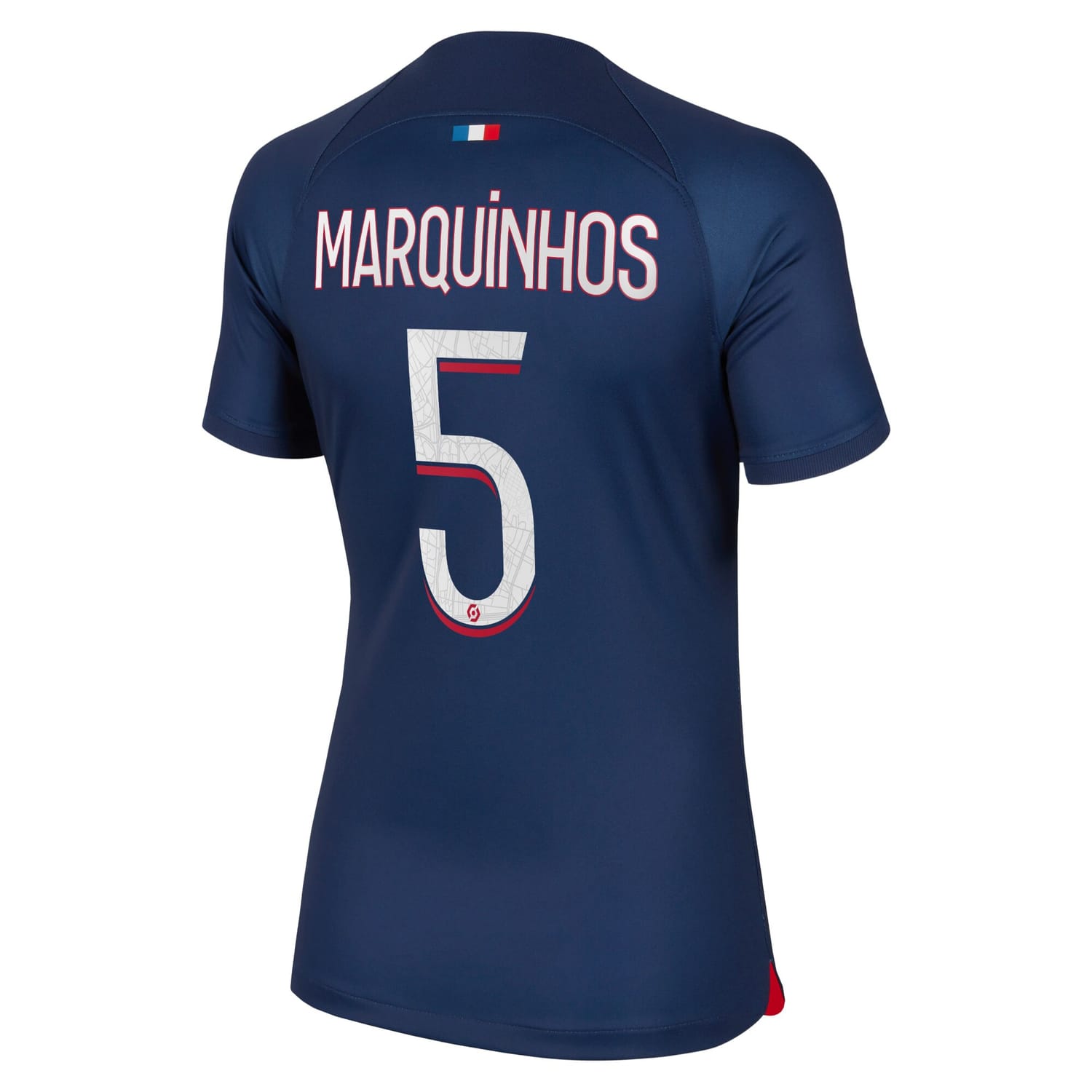 Ligue 1 Paris Saint-Germain Home Jersey Shirt 2023-24 player Marquinhos 5 printing for Women