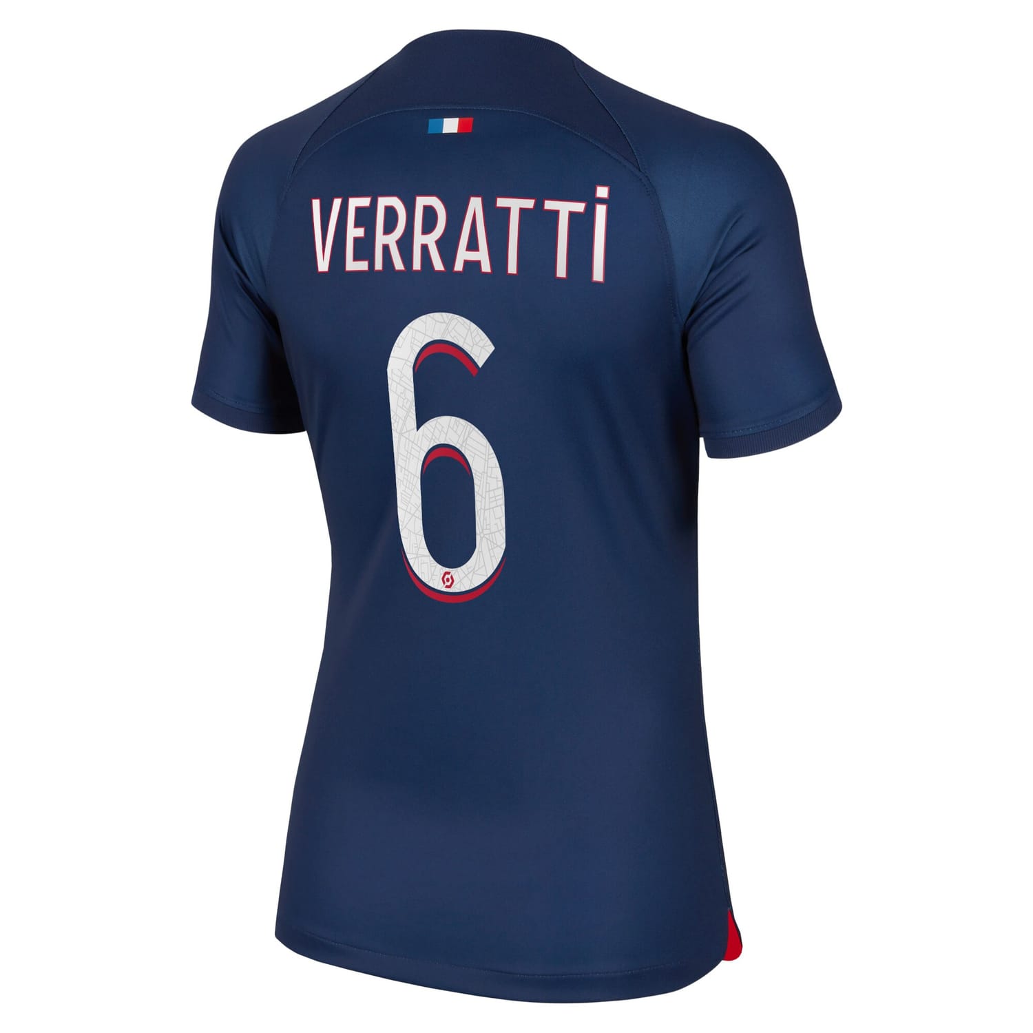 Ligue 1 Paris Saint-Germain Home Jersey Shirt 2023-24 player Marco Verratti 6 printing for Women