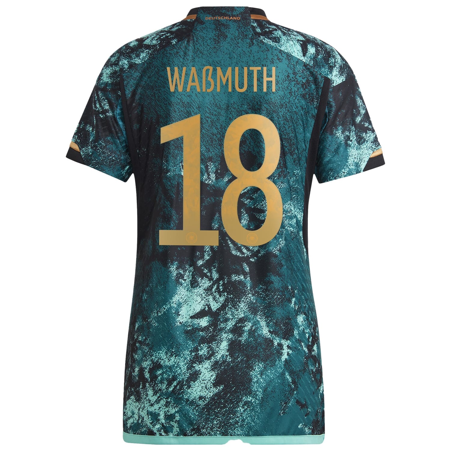 Germany National Team Away Authentic Jersey Shirt 2023 player Tabea Waßmuth 18 printing for Women