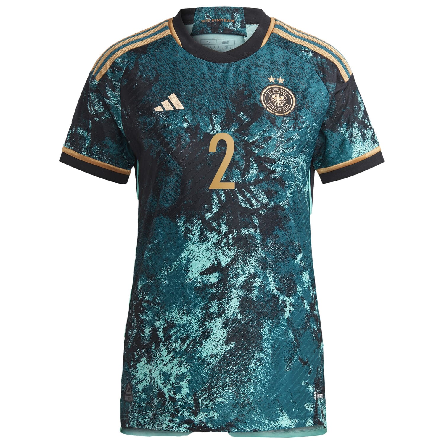 Germany National Team Away Authentic Jersey Shirt 2023 player Simon 2 printing for Women