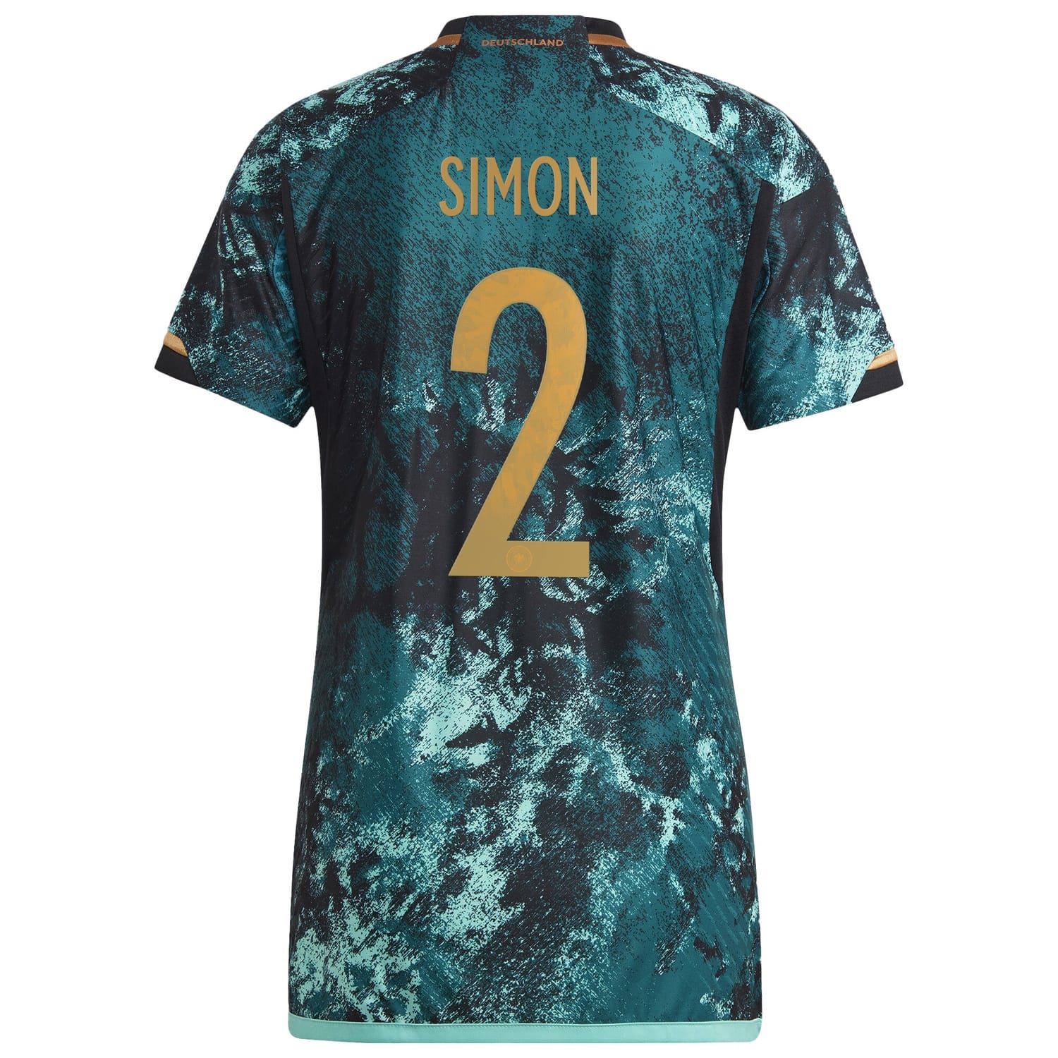 Germany National Team Away Authentic Jersey Shirt 2023 player Simon 2 printing for Women