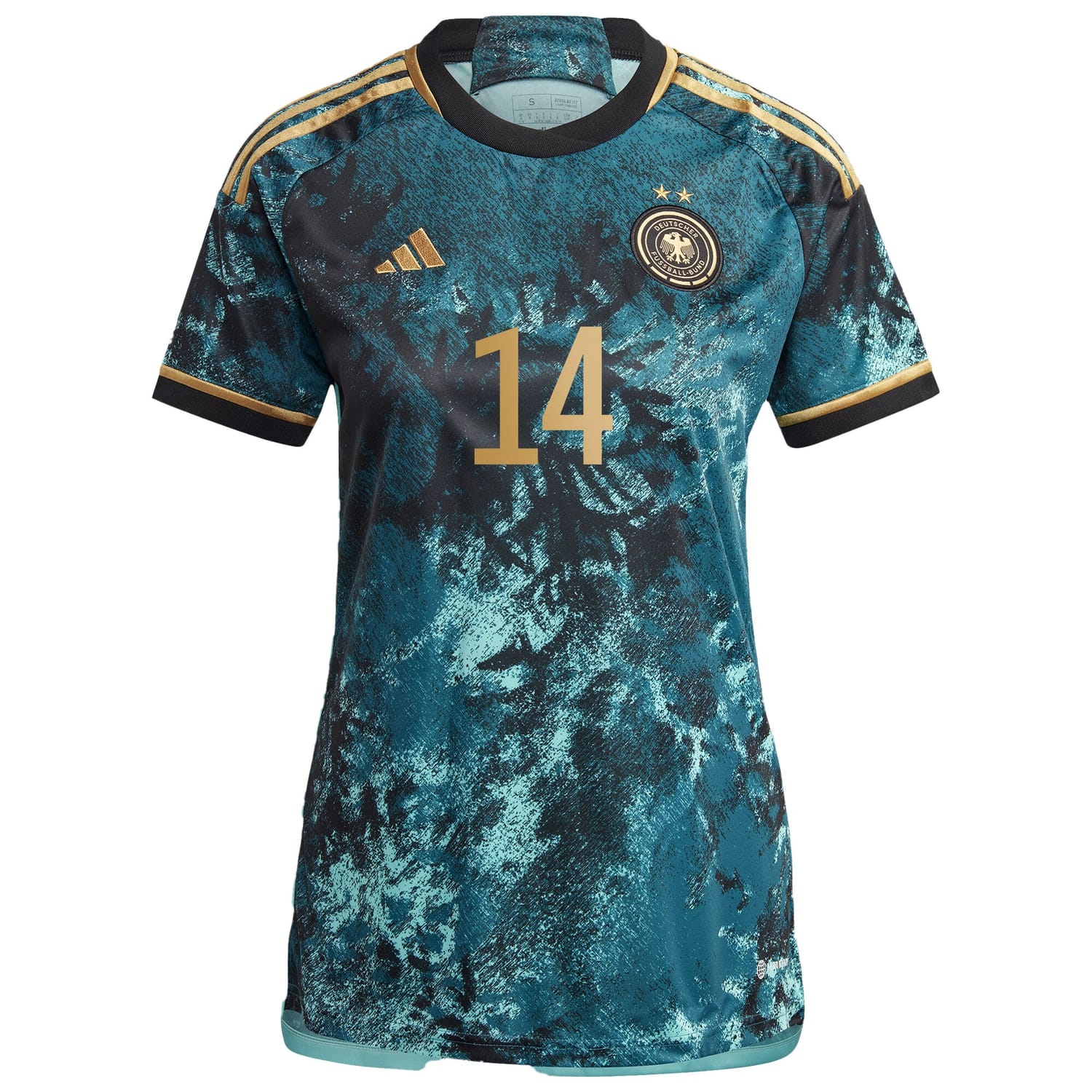 Germany National Team Away Jersey Shirt 2023 player Lena Lattwein 14 printing for Women