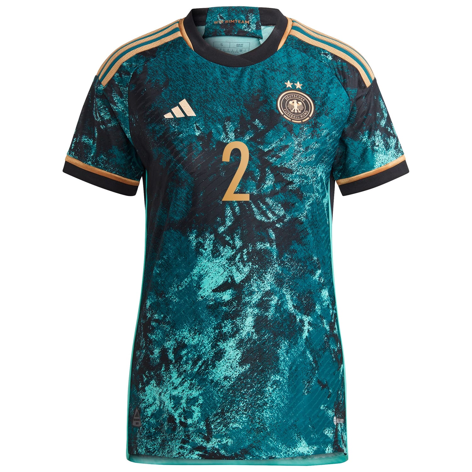 Germany National Team Away Authentic Jersey Shirt 2023 player Chantal Hagel 26 printing for Women